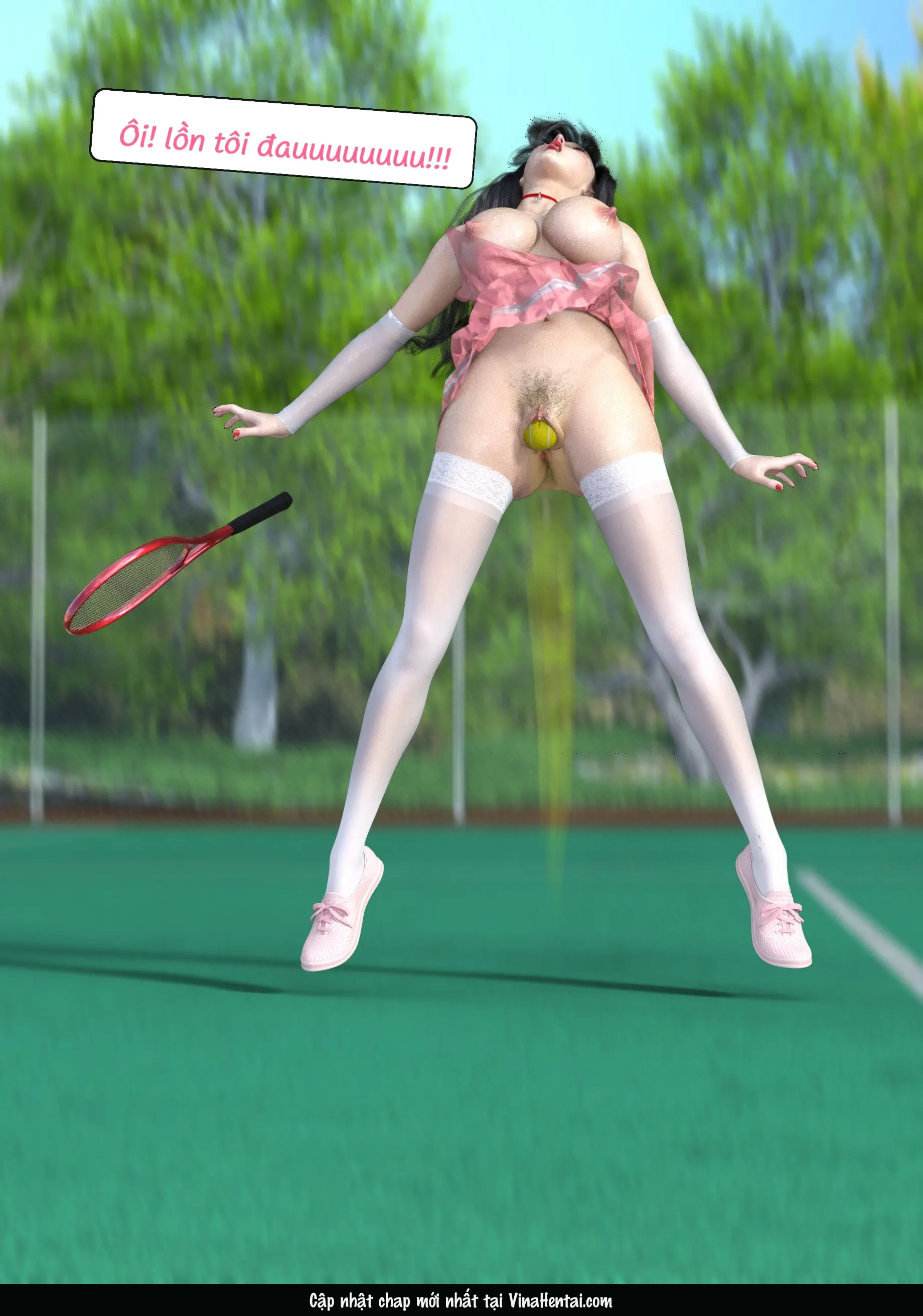 HentaiVN.net - Ảnh 66 - Tennis Không Dành Cho Kẻ Yếu - End