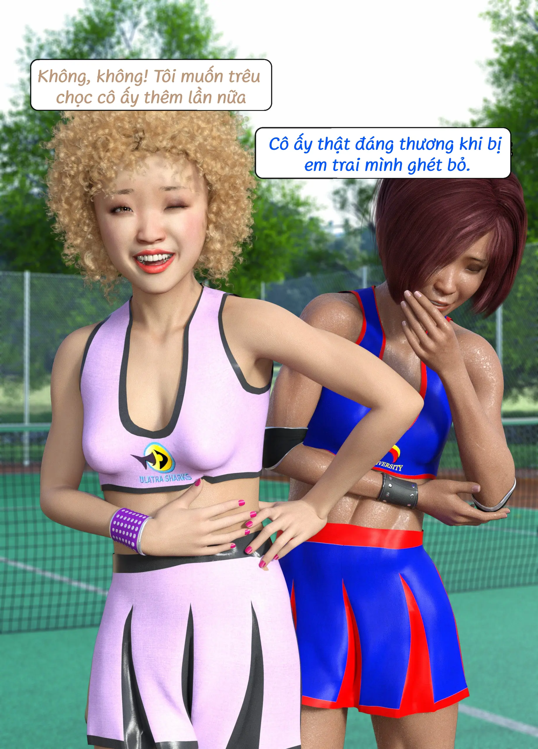 HentaiVN.net - Ảnh 76 - Tennis Không Dành Cho Kẻ Yếu - End