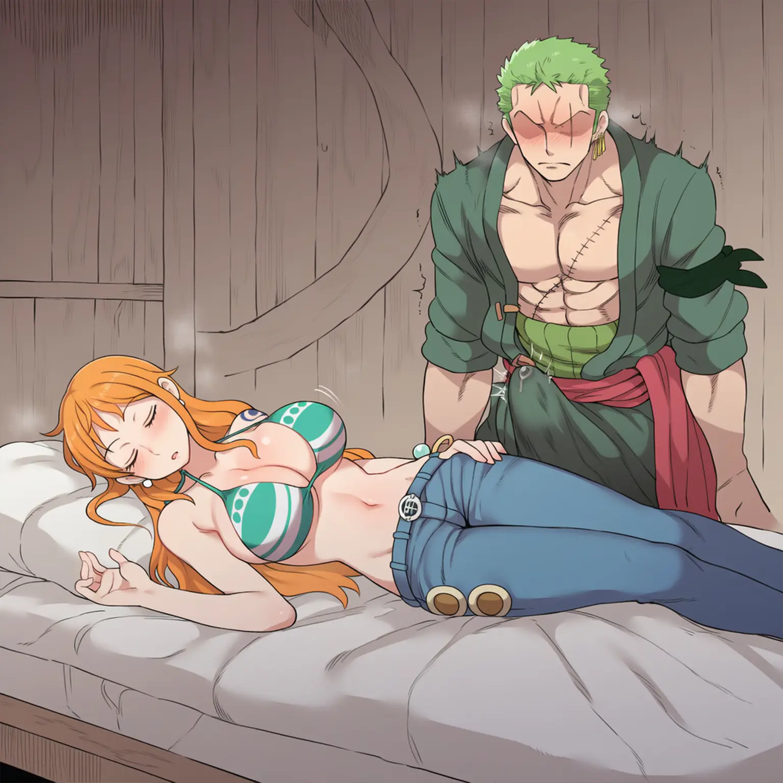 HentaiVN.net - Ảnh 18 - One Piece [series truyện ngắn] - Chap 6 Nami say xỉn