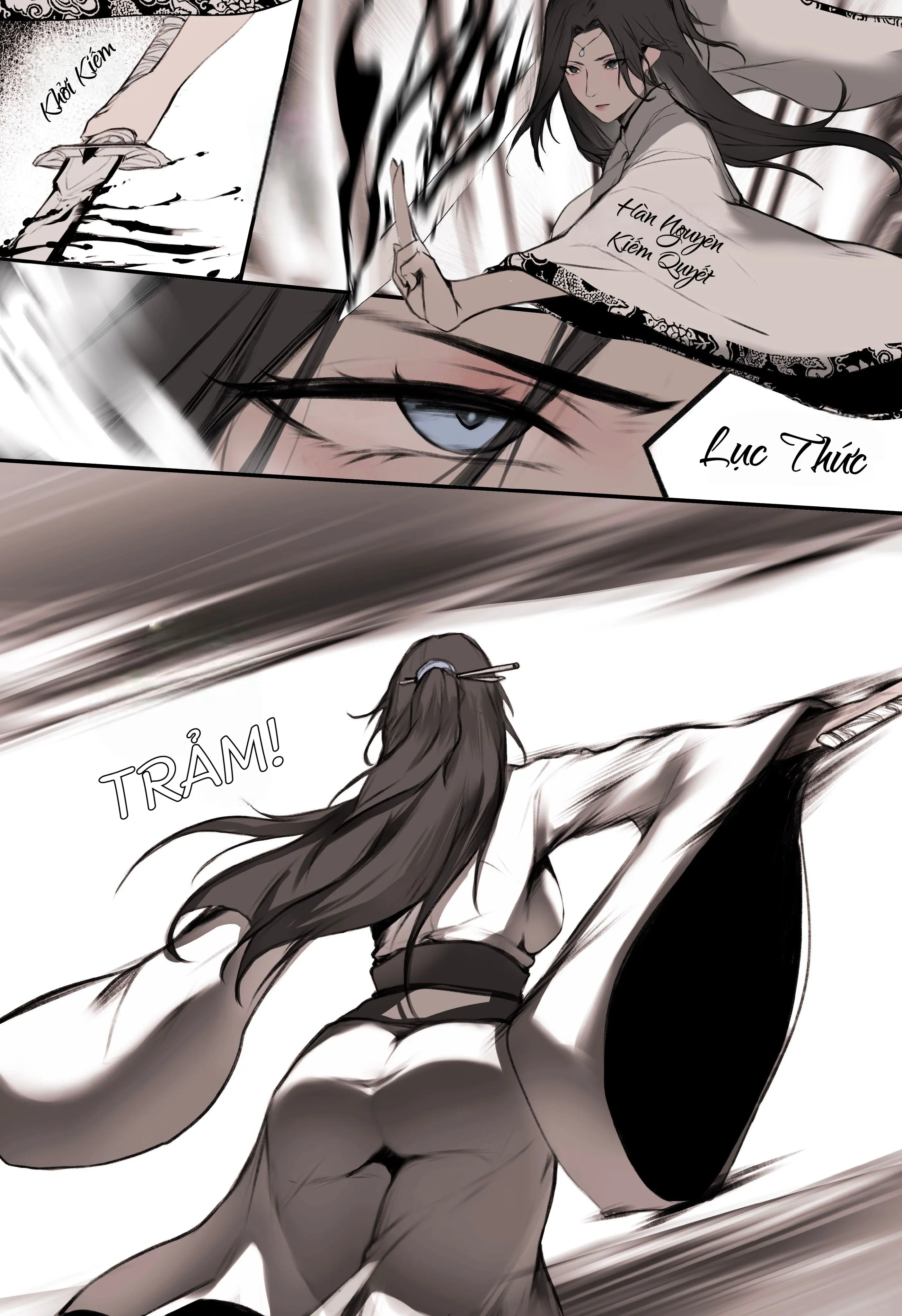 HentaiVN.net - Ảnh 3 - Bạch Y Kiếm Tiên - Chap 1 Bùi Ngữ Hàm