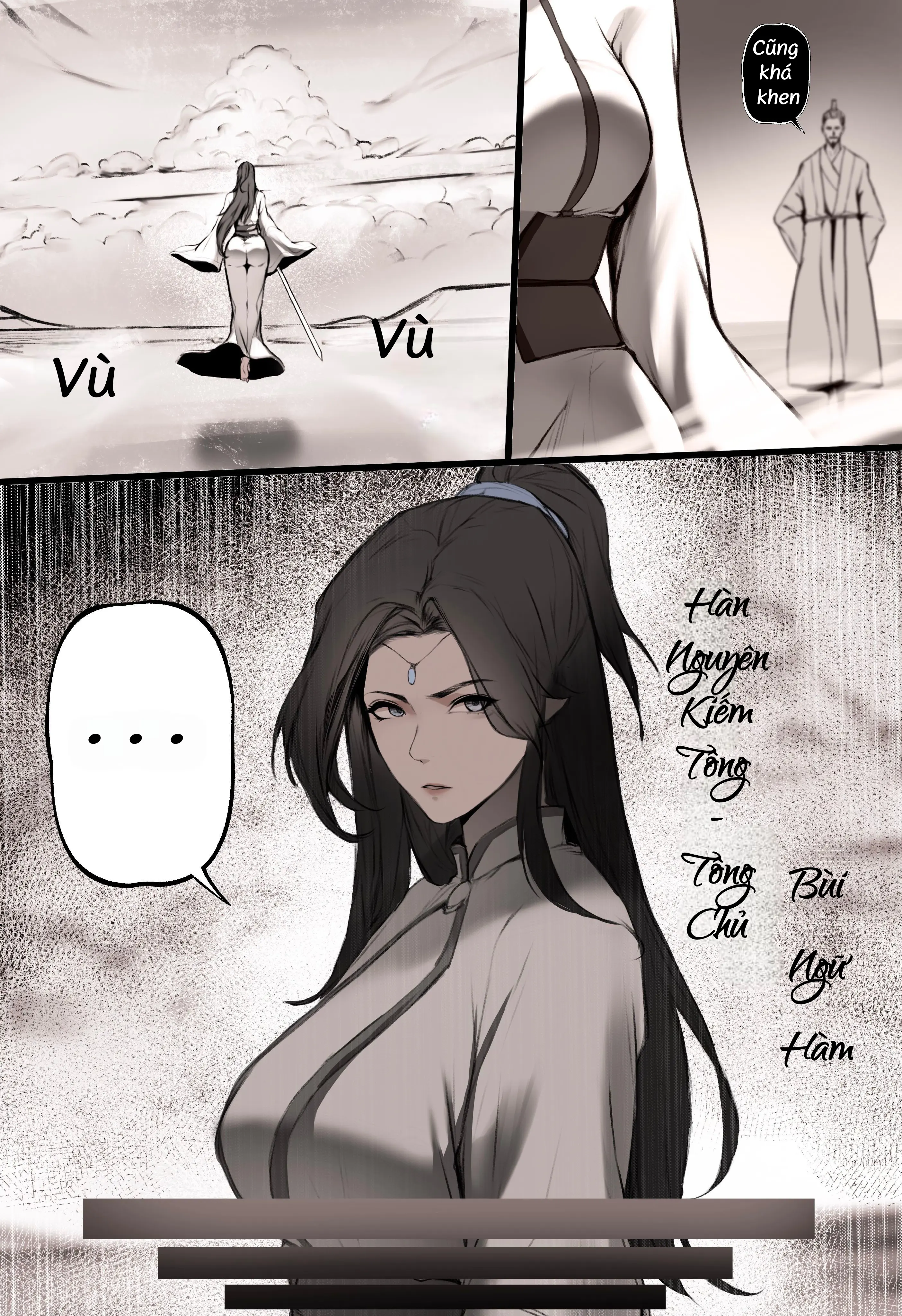 HentaiVN.net - Ảnh 5 - Bạch Y Kiếm Tiên - Chap 1 Bùi Ngữ Hàm