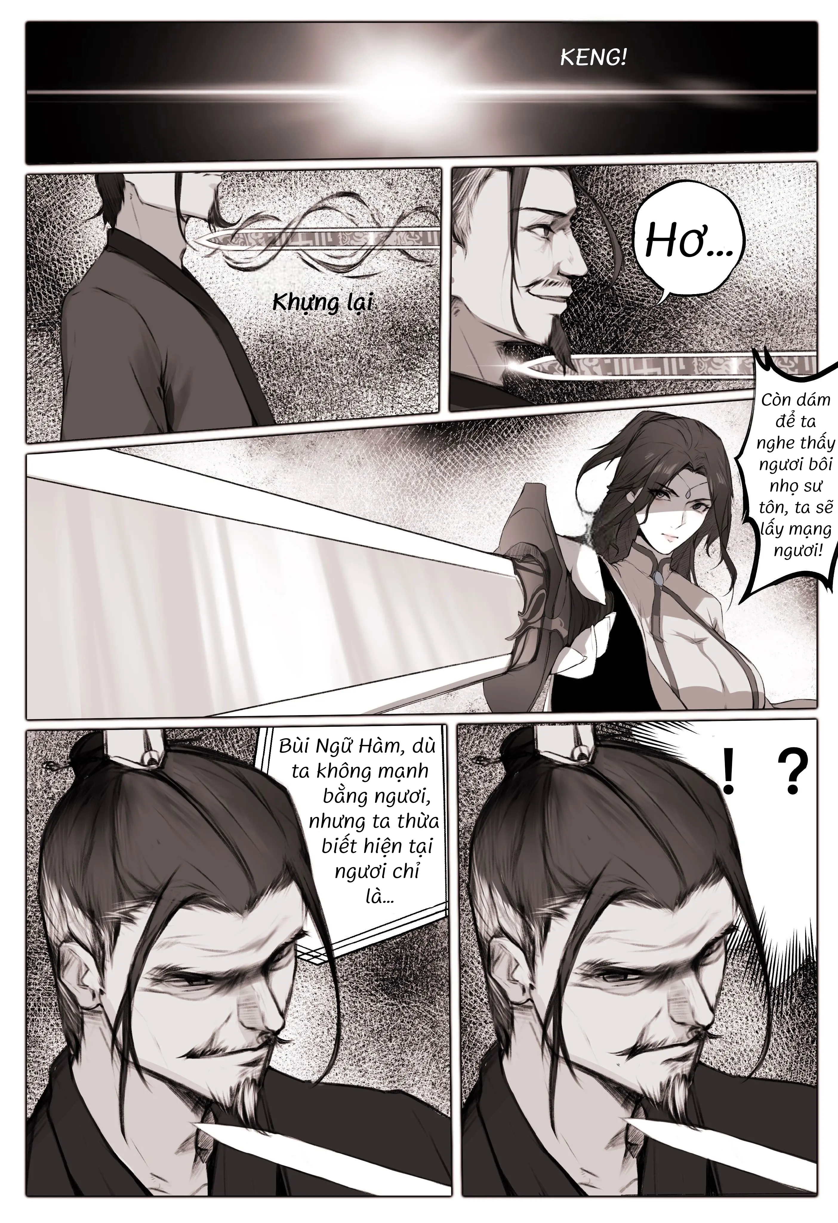 HentaiVN.net - Ảnh 11 - Bạch Y Kiếm Tiên - Chap 1 Bùi Ngữ Hàm