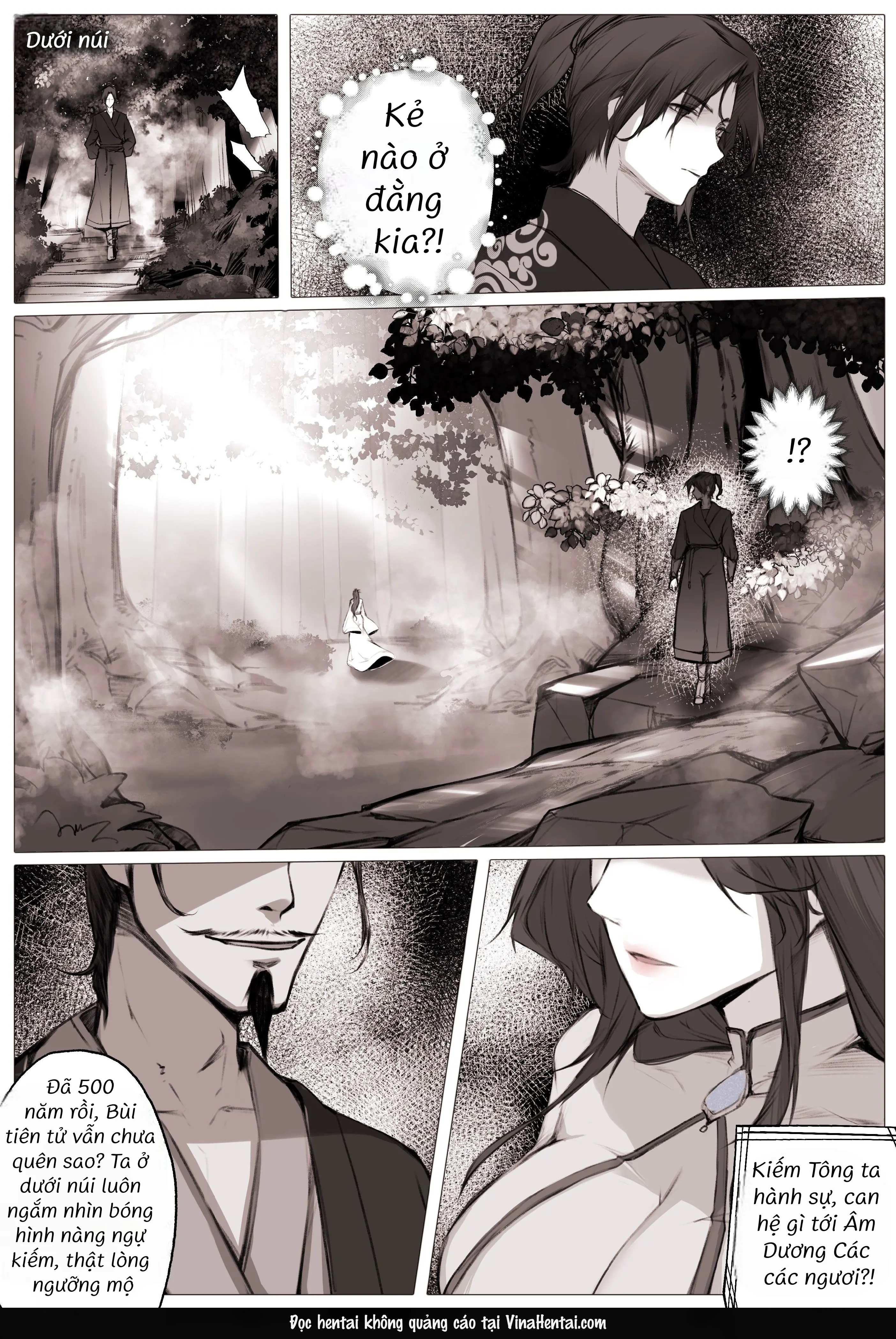 HentaiVN.net - Ảnh 9 - Bạch Y Kiếm Tiên - Chap 1 Bùi Ngữ Hàm