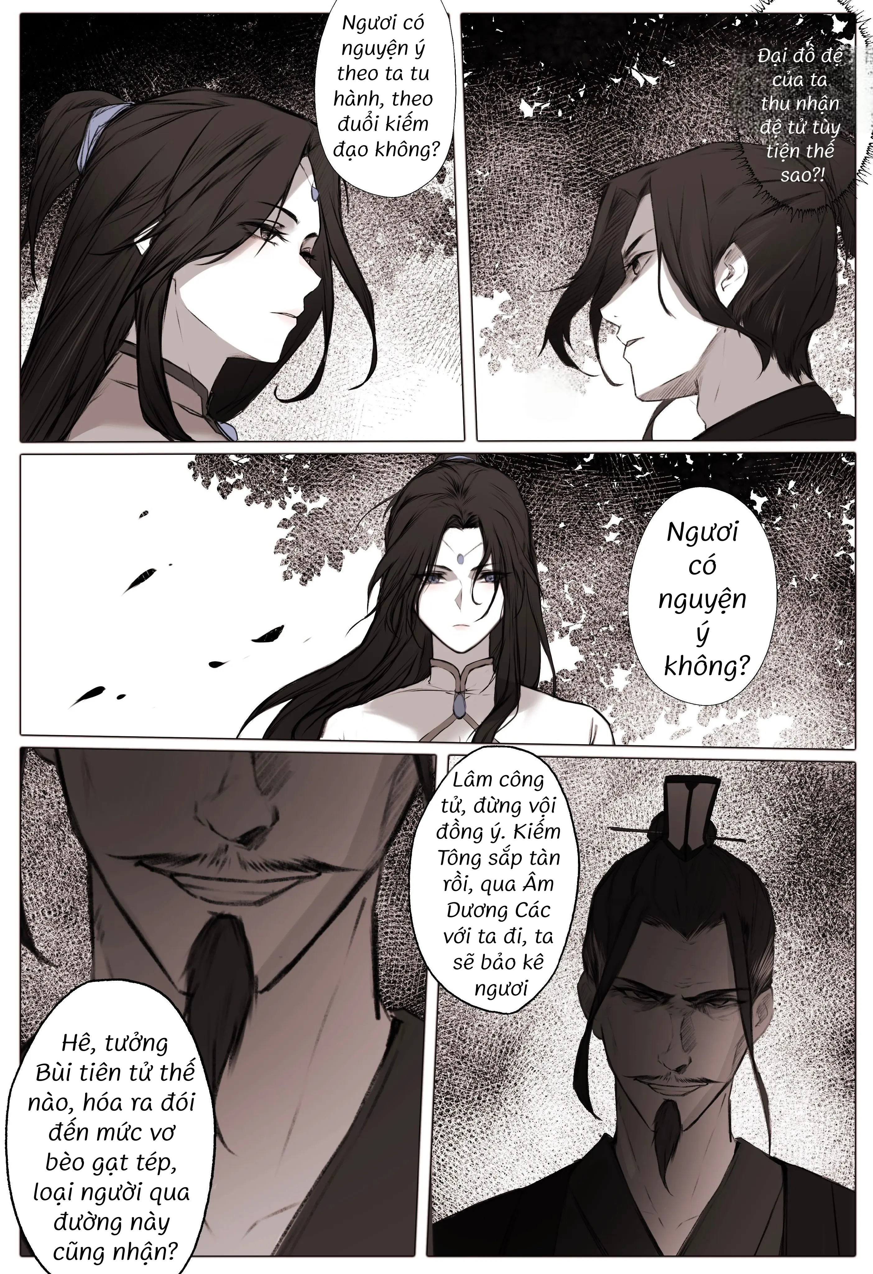 HentaiVN.net - Ảnh 13 - Bạch Y Kiếm Tiên - Chap 1 Bùi Ngữ Hàm