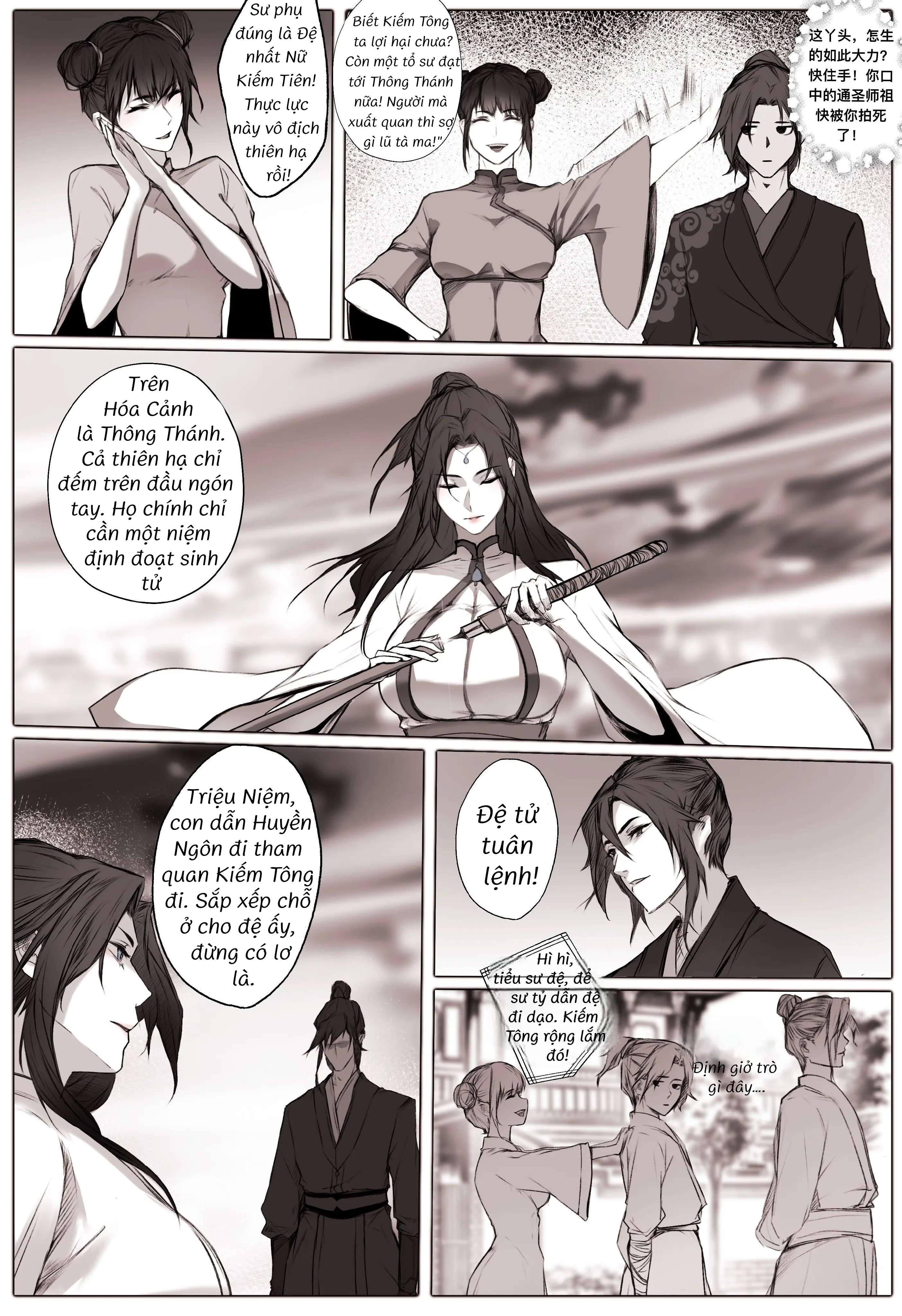 HentaiVN.net - Ảnh 24 - Bạch Y Kiếm Tiên - Chap 1 Bùi Ngữ Hàm