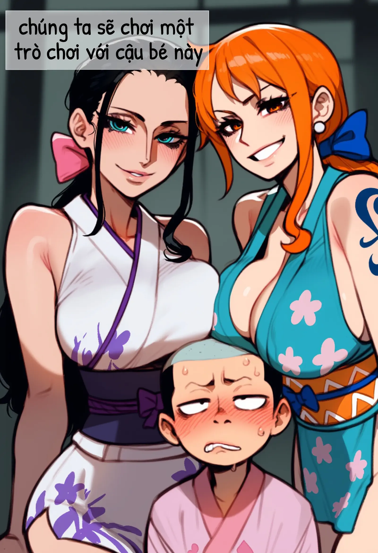 HentaiVN.net - Ảnh 3 - One Piece [series truyện ngắn] - Chap 3 Nami + Robin
