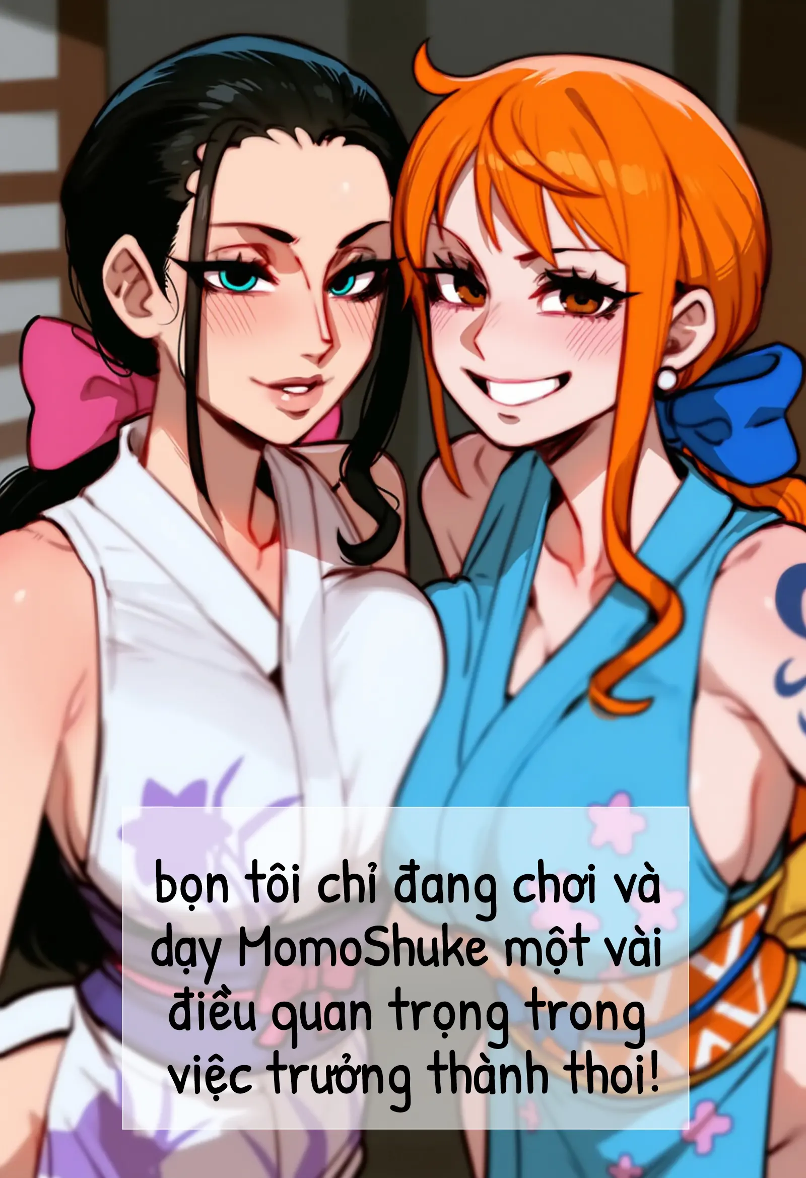 HentaiVN.net - Ảnh 36 - One Piece [series truyện ngắn] - Chap 3 Nami + Robin