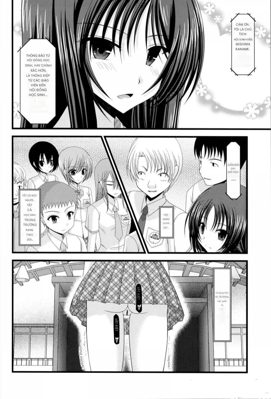 HentaiVN.net - Ảnh 6 - Nhật Ký Thiếu Nữ Khỏa Thân [Roshutsu Shoujo Nikki; Exhibitionist Girl Diary] - Chap 3
