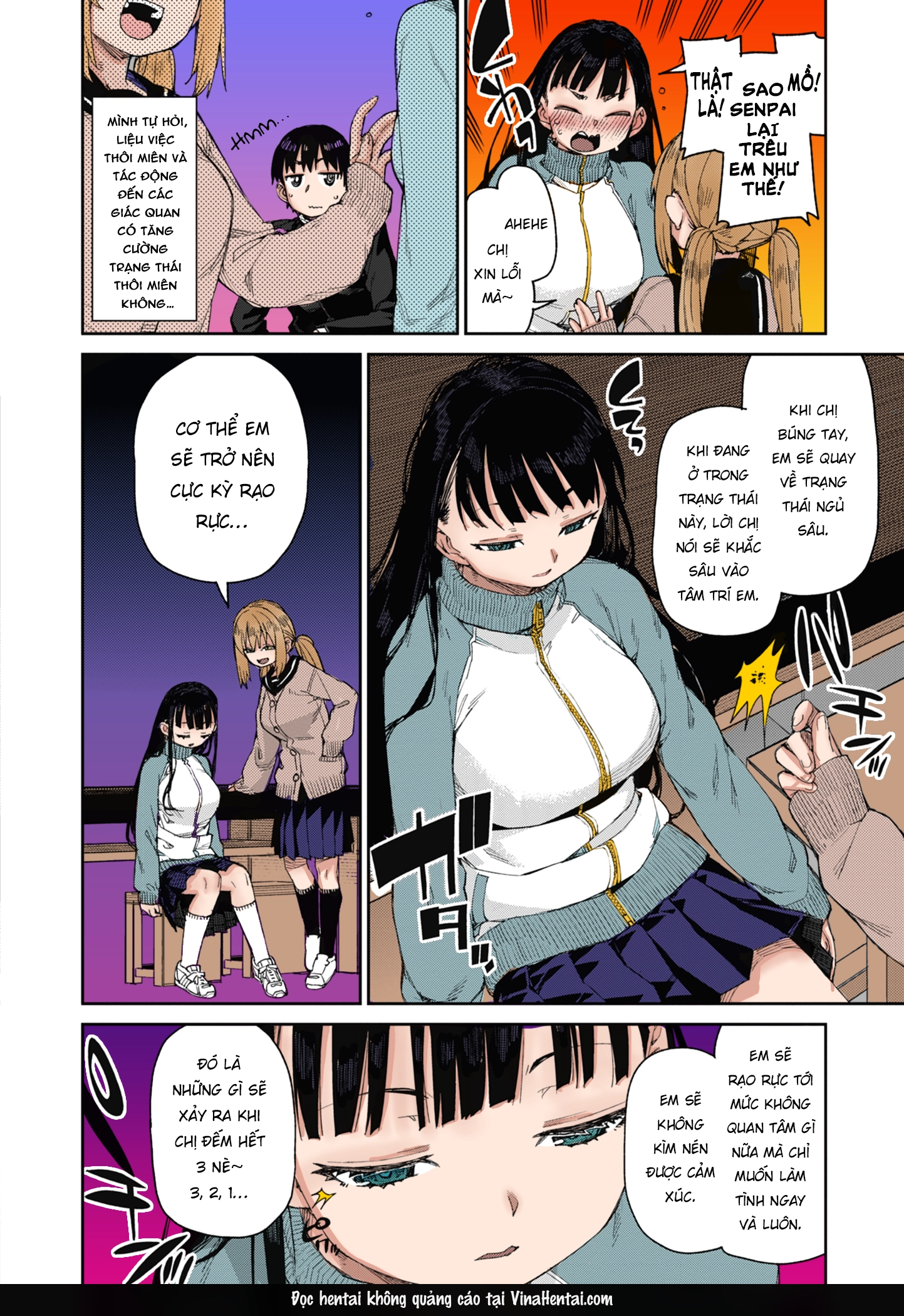 HentaiVN.net - Ảnh 19 - Thí Nghiệm Thôi Miên - 3. Hoa Khôi Của Trường