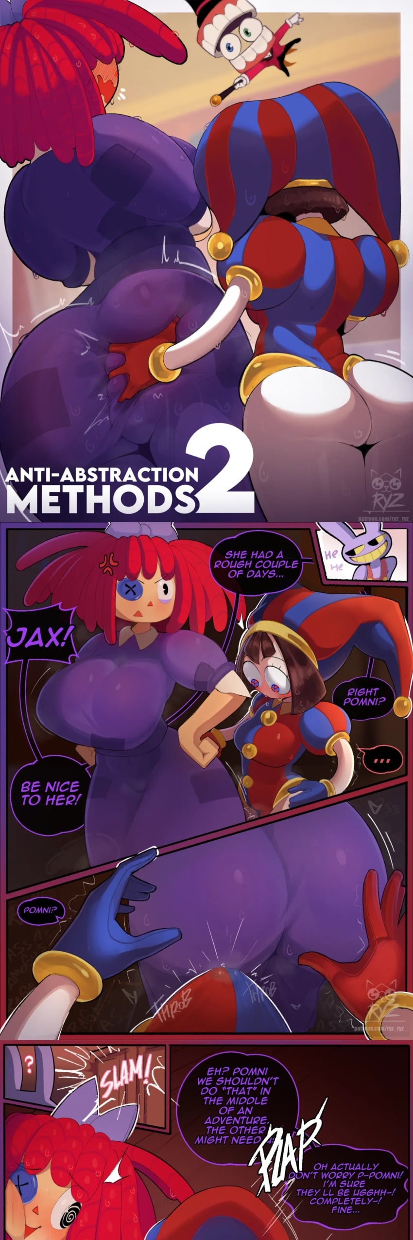 HentaiVN.net - Ảnh 4 - Art của một số artist ngẫu nhiên hoặc khuyết danh đc furinazam tìm đc cũng thêm những chủ đề ngẫu nhiên - the amazing digital circus >art của artist ryz_ryz
