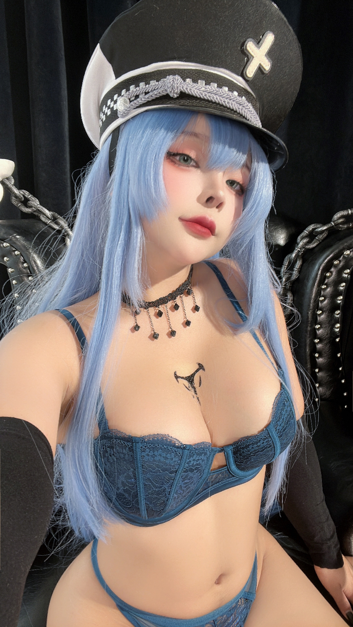 HentaiVN.net - Ảnh 53 - Sayo Momo cosplay  - Esdeath - Akame ga kill