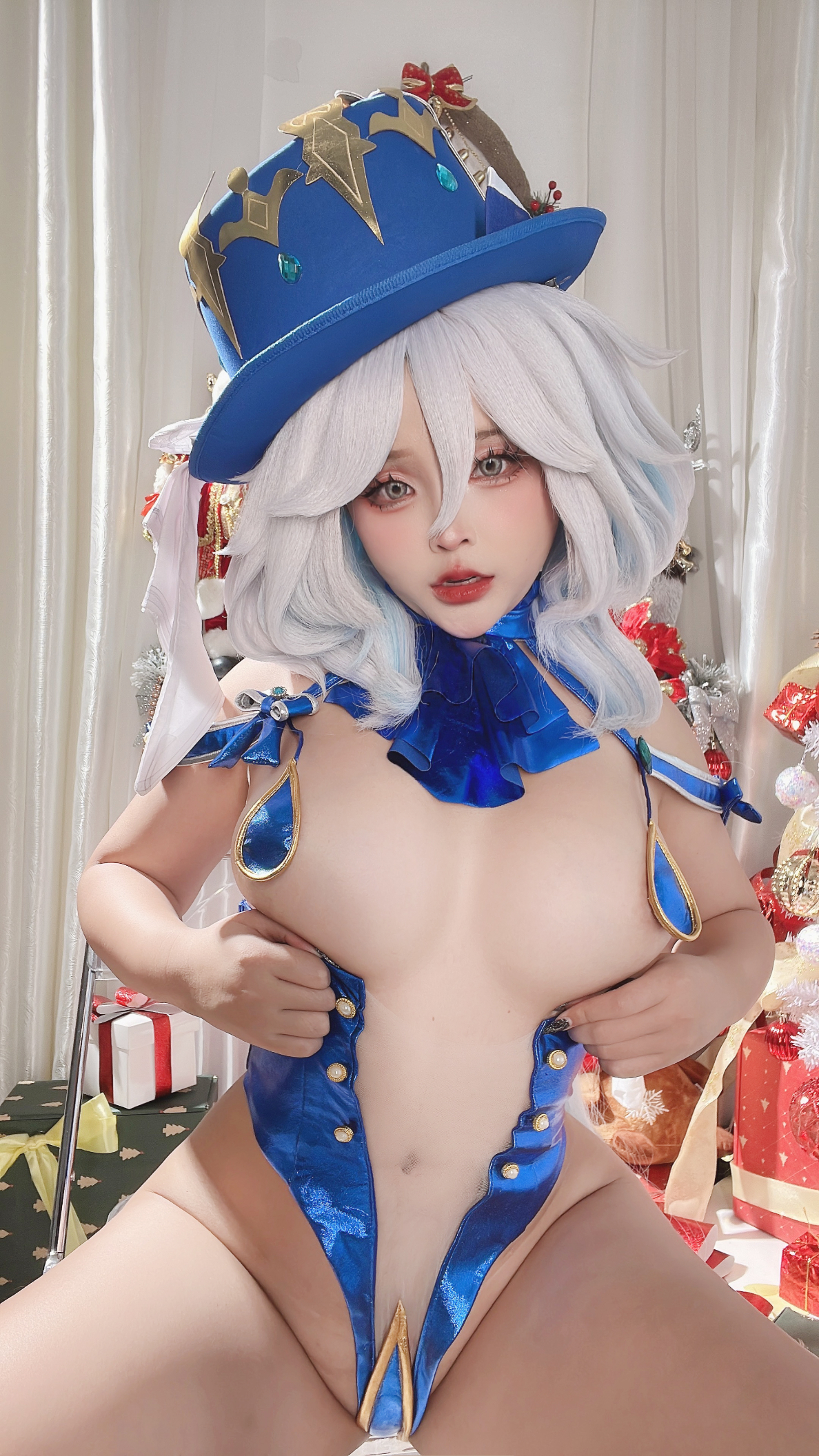 HentaiVN.net - Ảnh 26 - Sayo Momo cosplay  - furina genshin impact 1/2