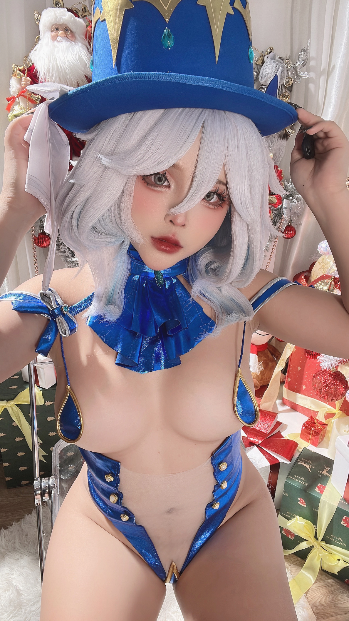 HentaiVN.net - Ảnh 40 - Sayo Momo cosplay  - furina genshin impact 1/2