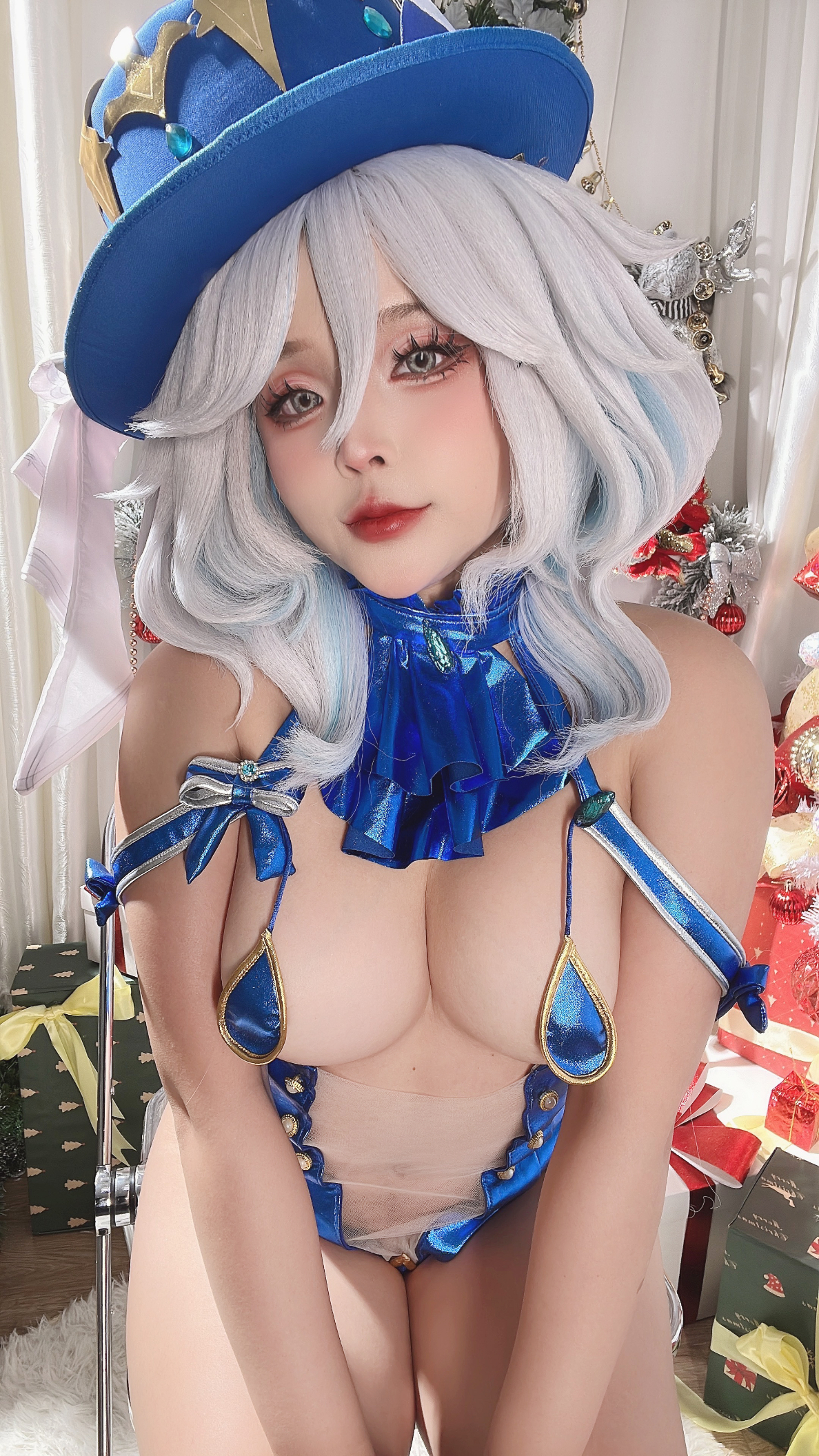 HentaiVN.net - Ảnh 44 - Sayo Momo cosplay  - furina genshin impact 1/2