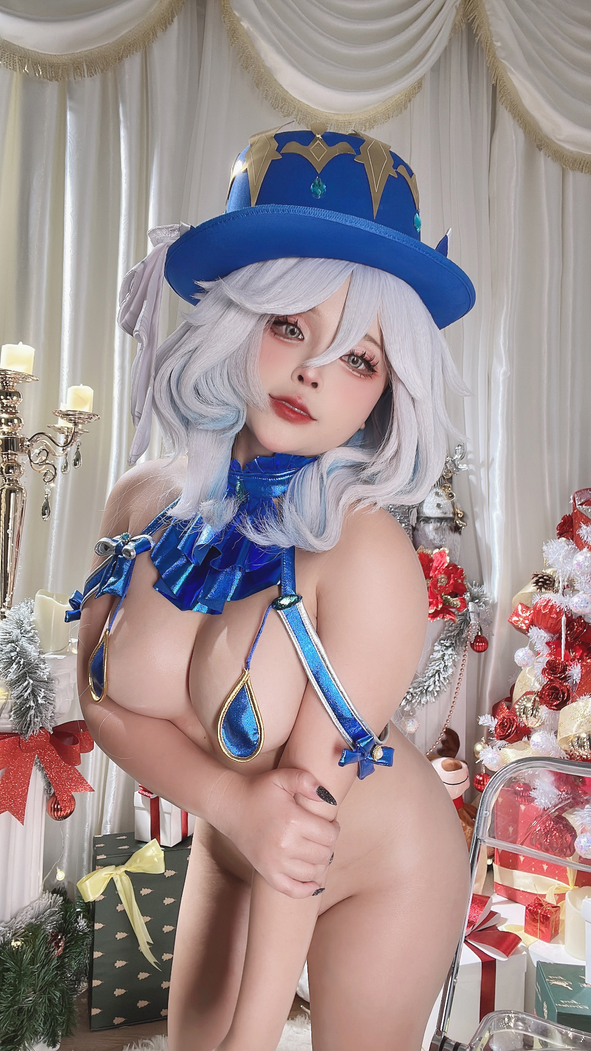 HentaiVN.net - Ảnh 47 - Sayo Momo cosplay  - furina genshin impact 2/2