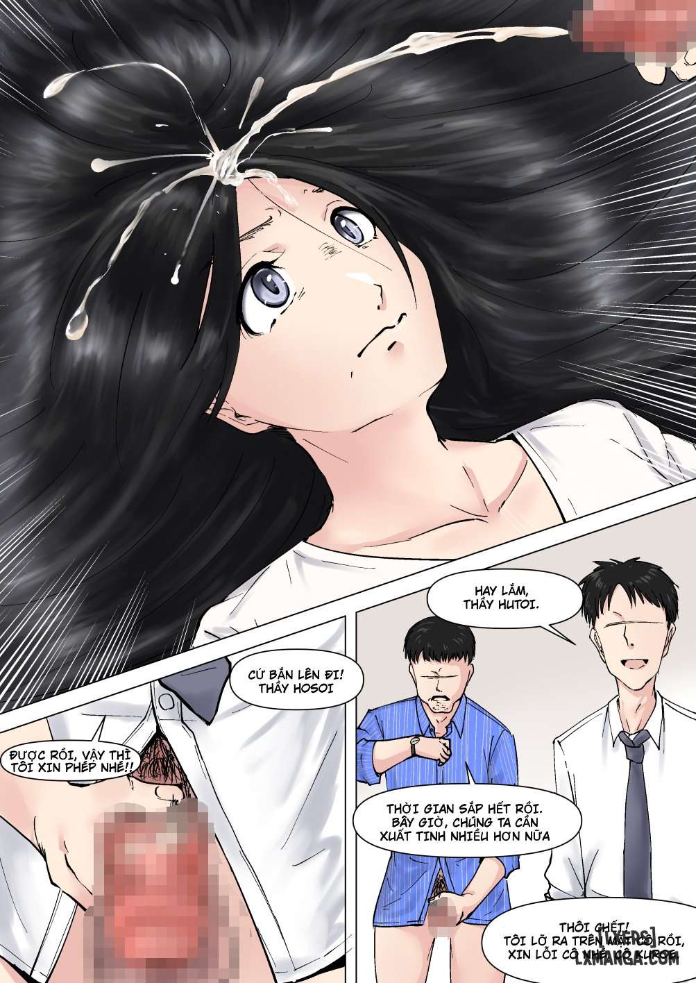 HentaiVN.net - Ảnh 3 - Series Truyện Sở Thích Kỳ Lạ Với Tóc  - Kuroe Sensei Phần 1