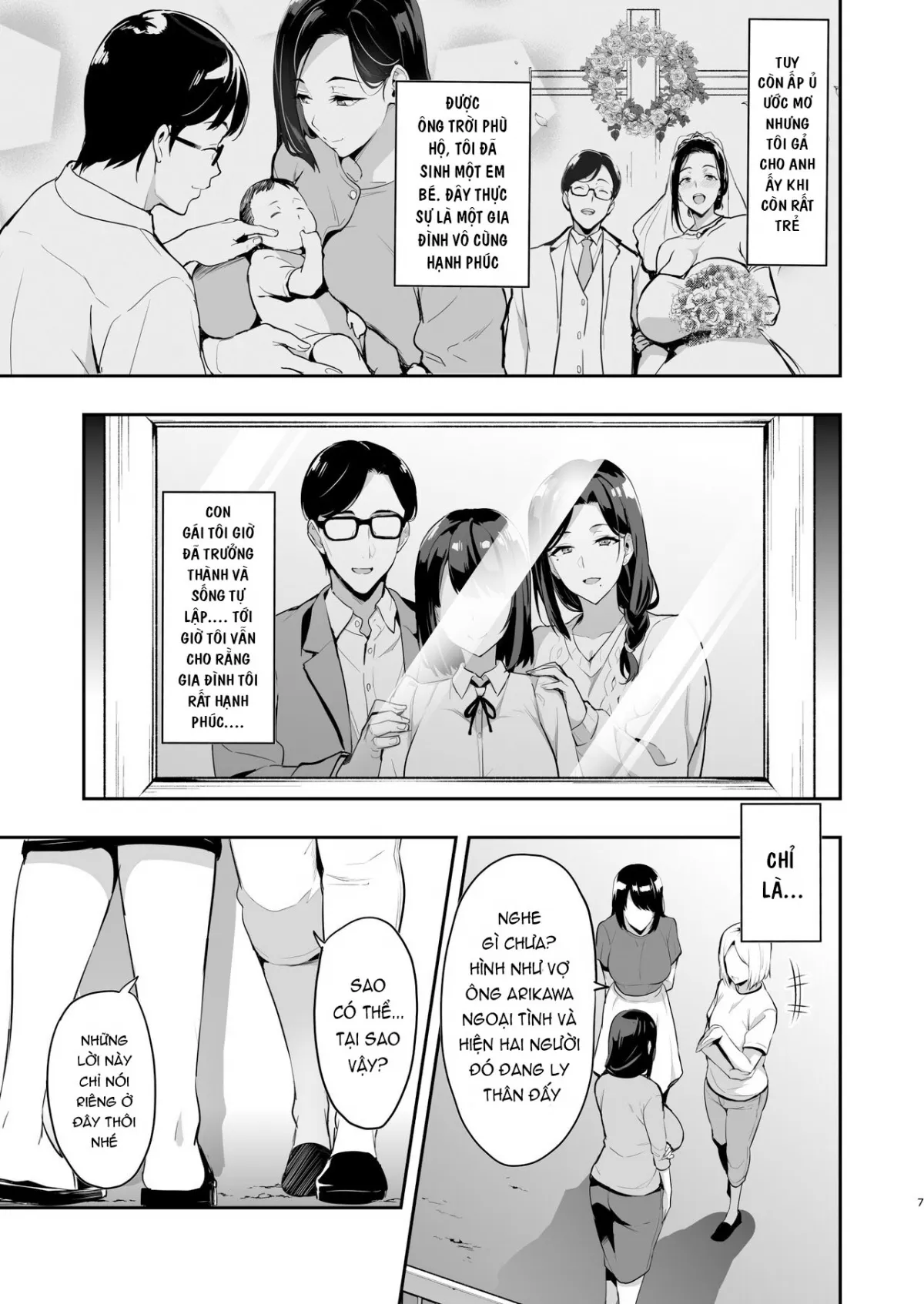 HentaiVN.net - Ảnh 7 - Shidarere Sakura Hakuraku Keika 2212 - Chap 1