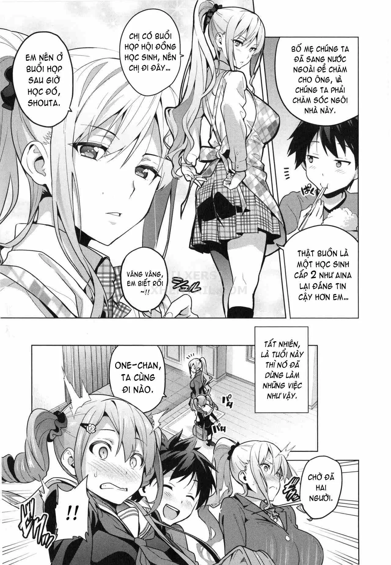 HentaiVN.net - Ảnh 12 - Sister Breeder - Chap 1