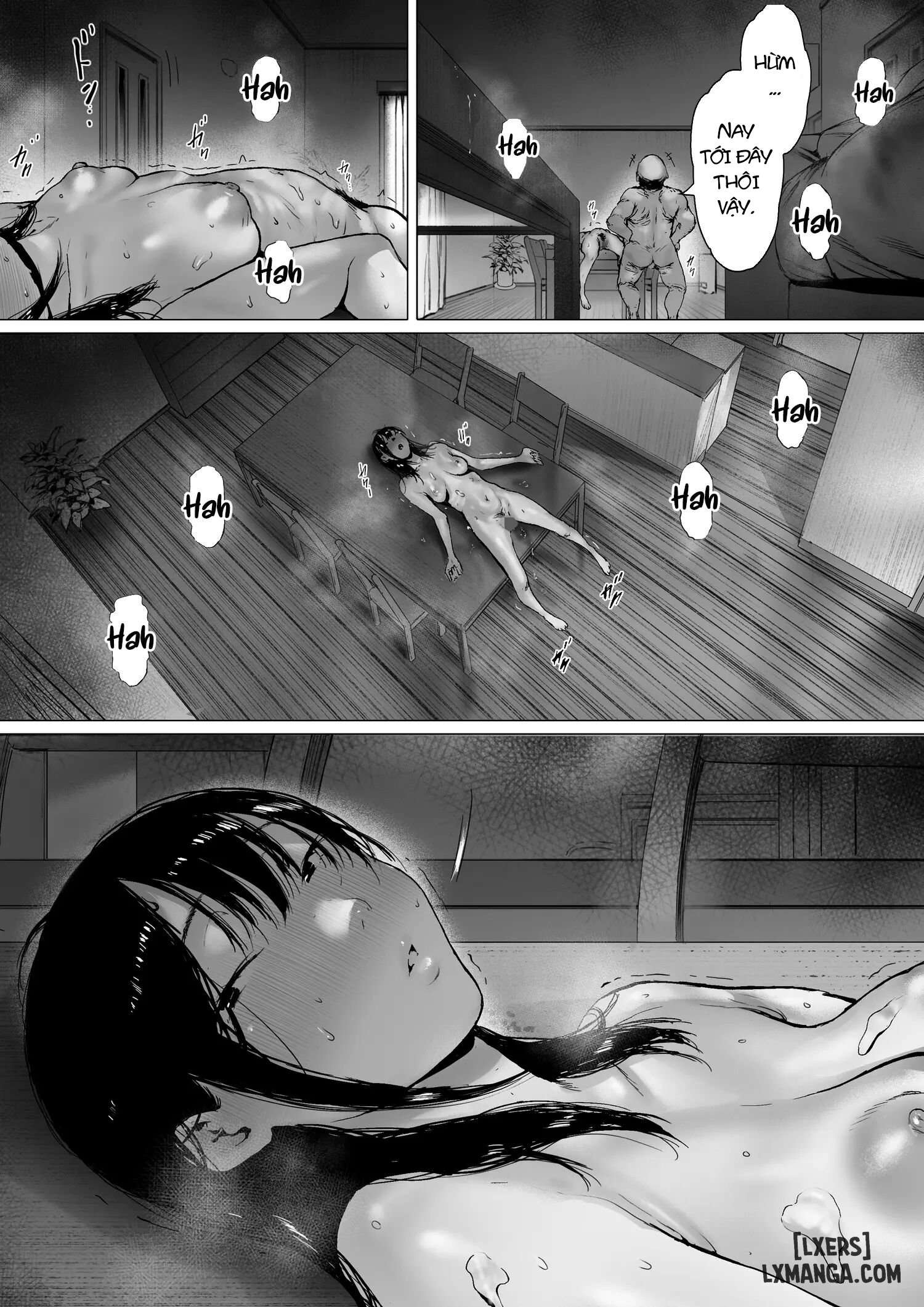 HentaiVN.net - Ảnh 33 - Sống chung với bố chồng - Chương 2