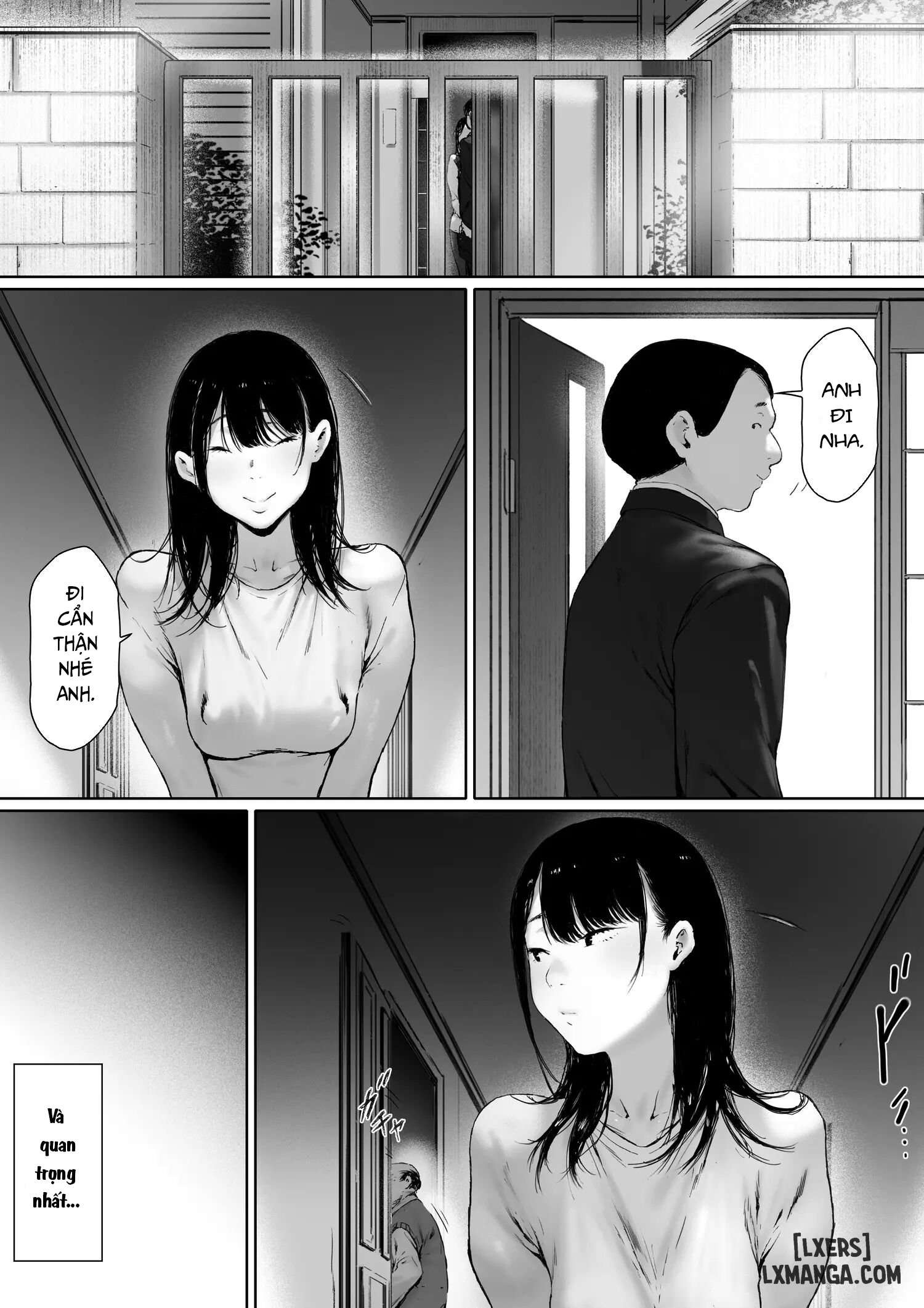 HentaiVN.net - Ảnh 11 - Sống chung với bố chồng - Chương 3