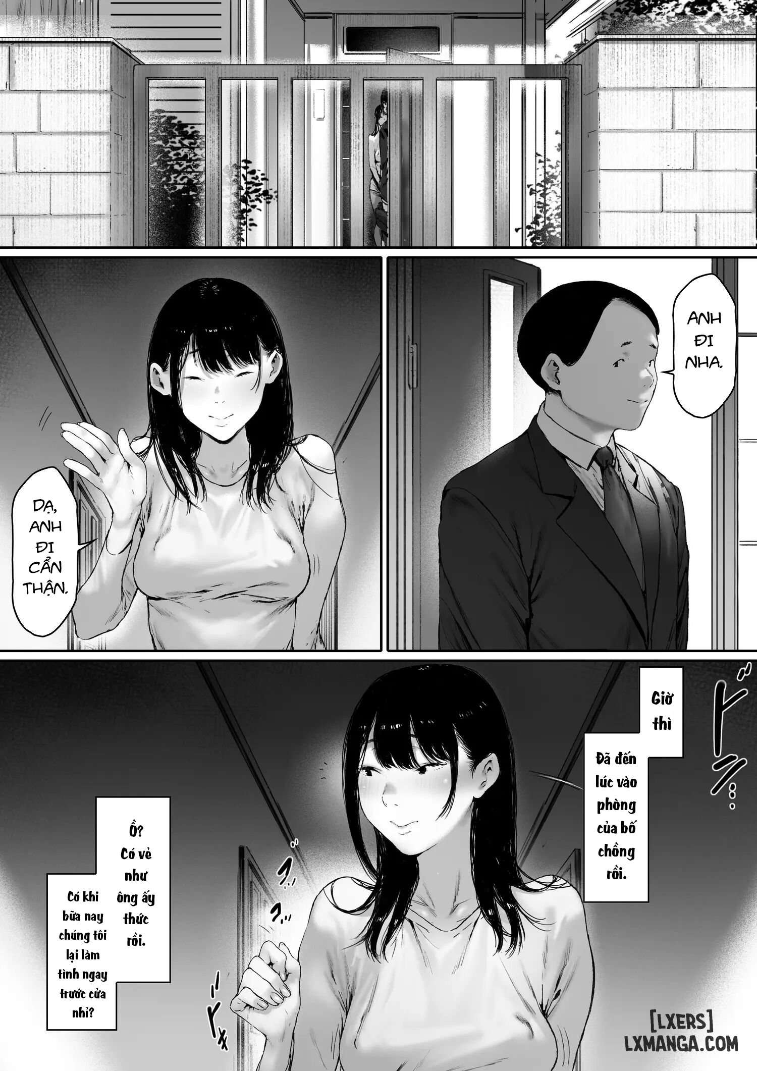 HentaiVN.net - Ảnh 15 - Sống chung với bố chồng - Chương 3