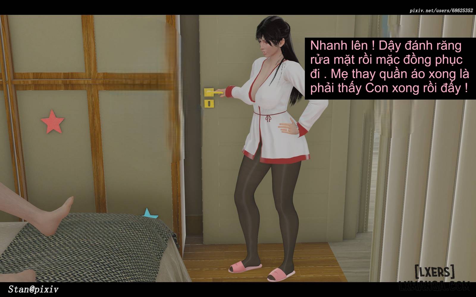 HentaiVN.net - Ảnh 6 - Story With My Mom - 1_chuong-1-1
