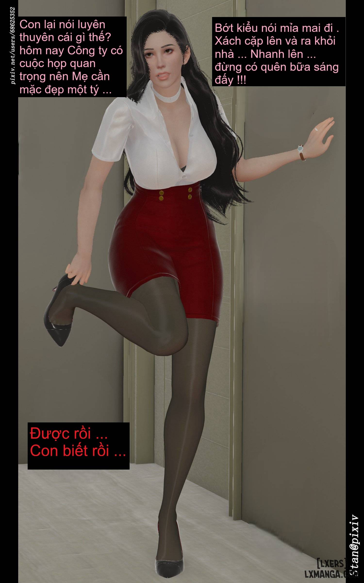HentaiVN.net - Ảnh 9 - Story With My Mom - 1_chuong-1-1