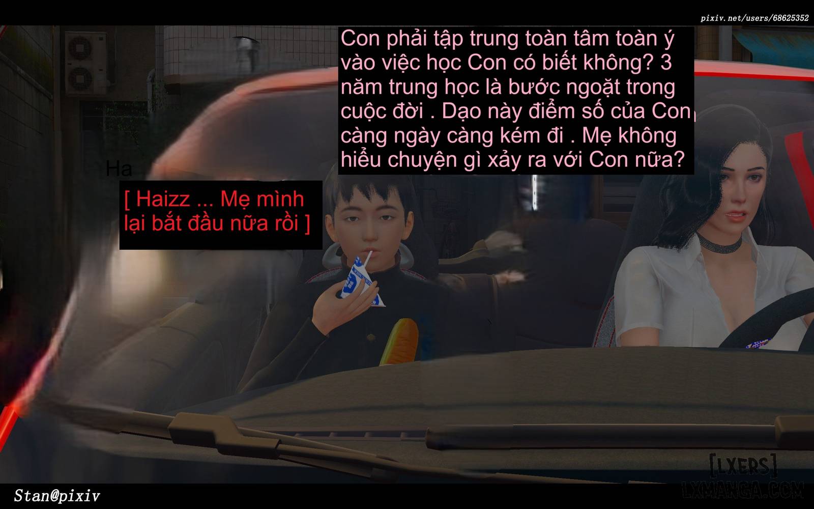 HentaiVN.net - Ảnh 11 - Story With My Mom - 1_chuong-1-1