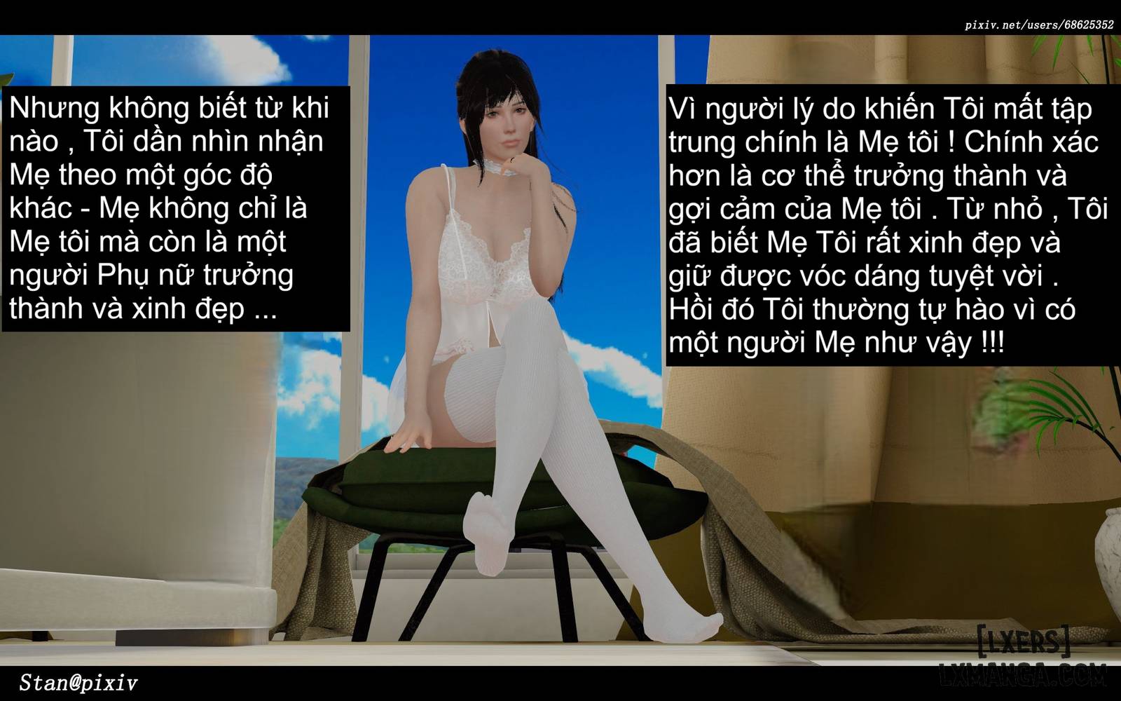 HentaiVN.net - Ảnh 22 - Story With My Mom - 1_chuong-1-1