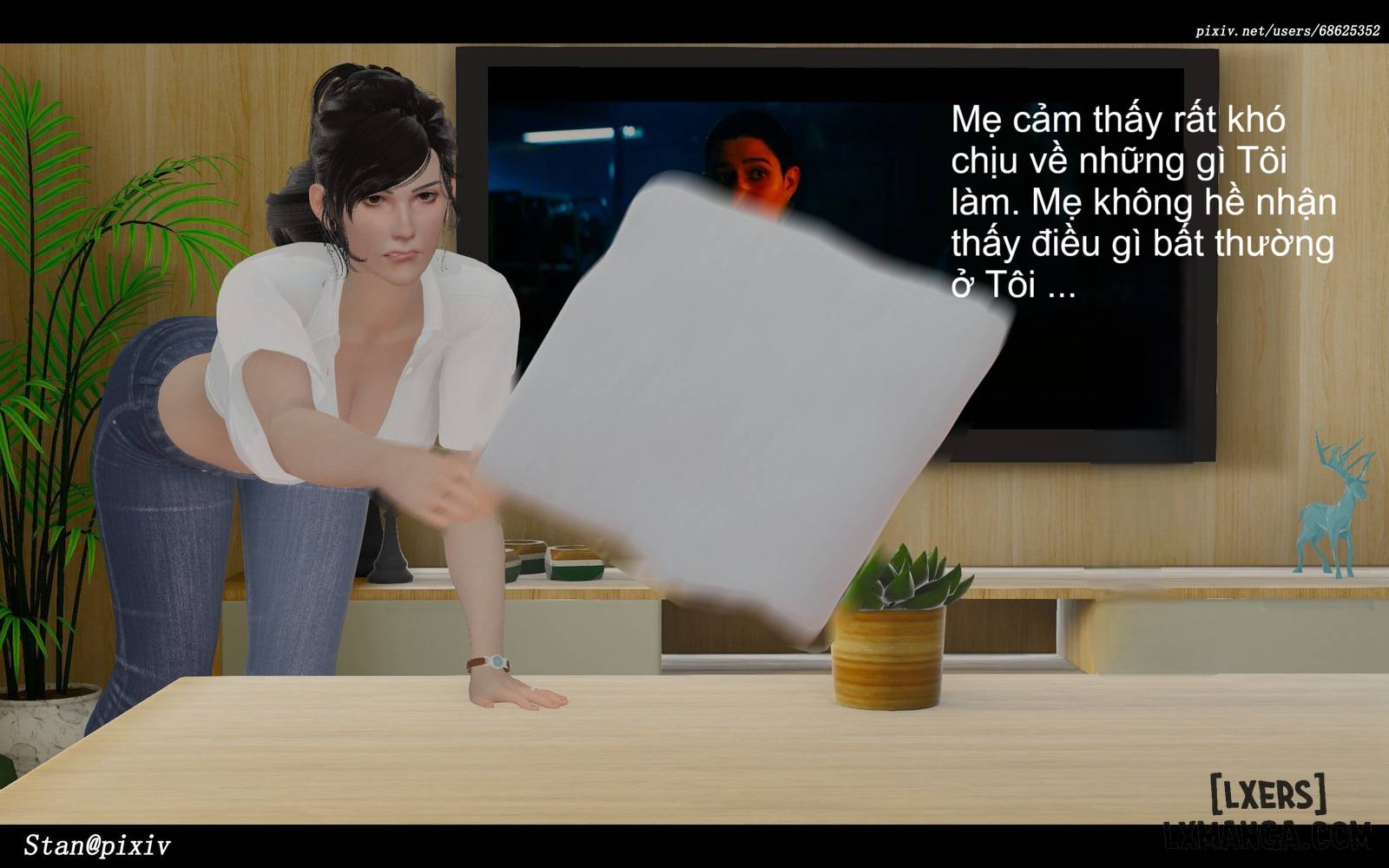 HentaiVN.net - Ảnh 25 - Story With My Mom - 1_chuong-1-1