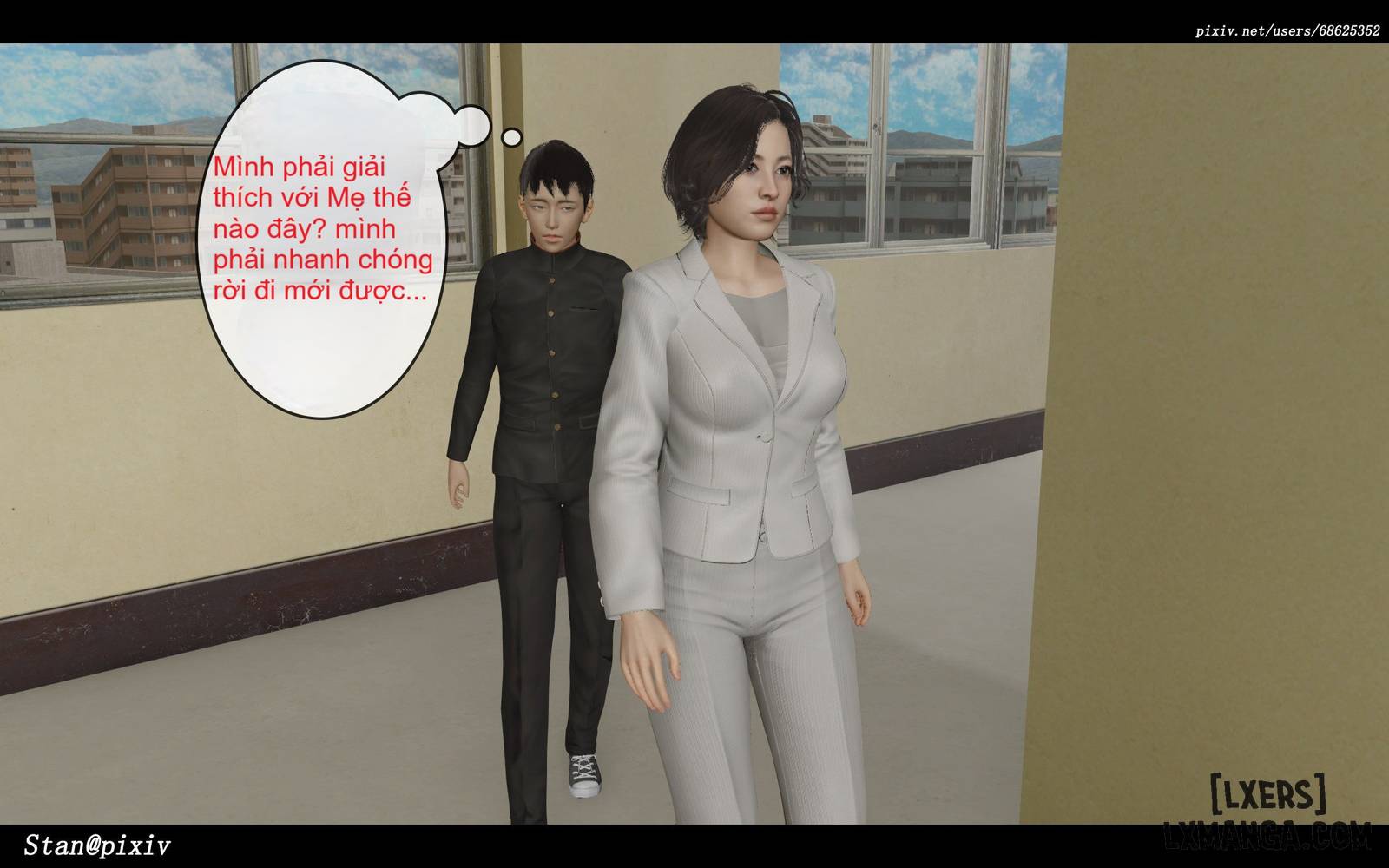 HentaiVN.net - Ảnh 30 - Story With My Mom - 1_chuong-1-1