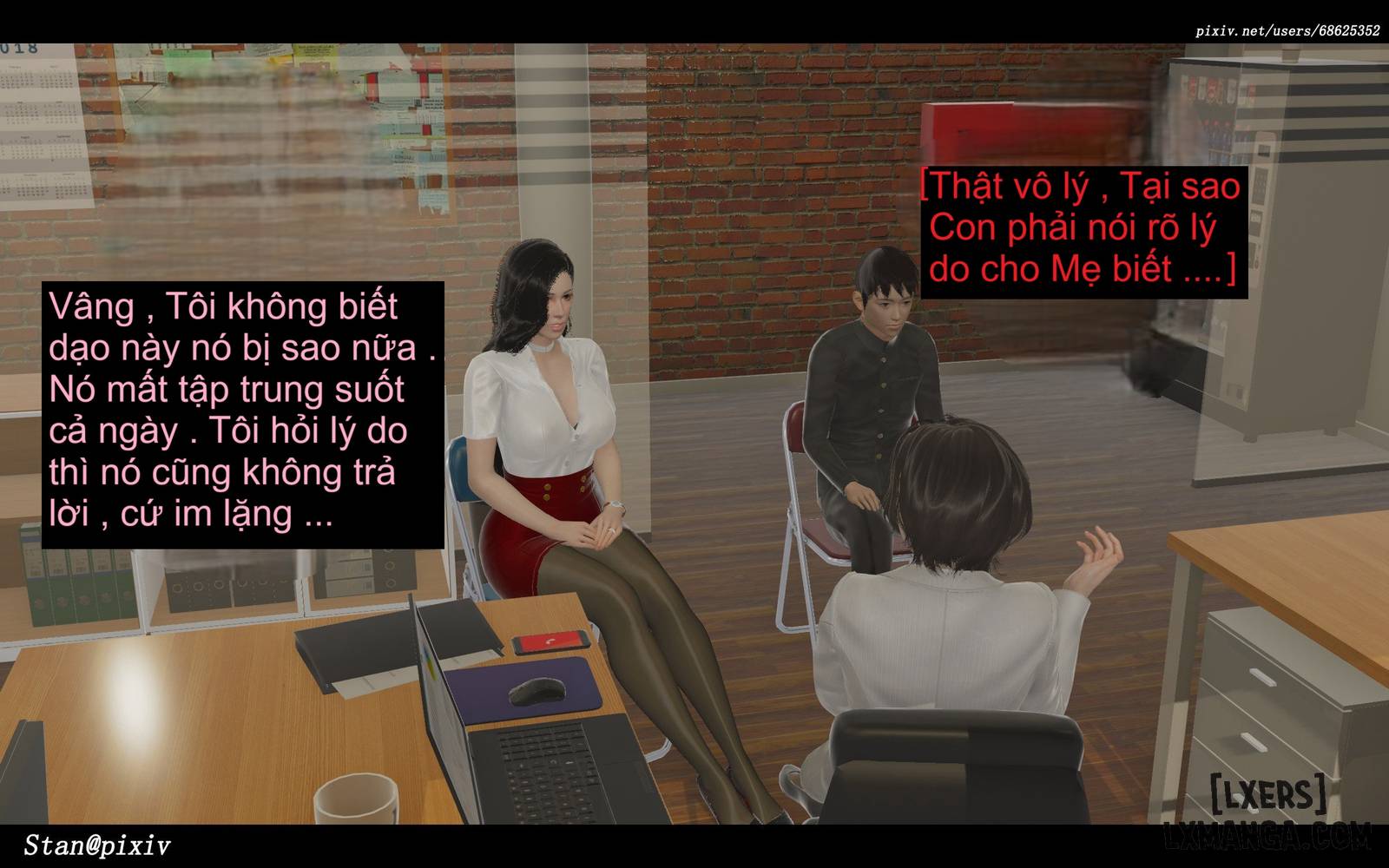 HentaiVN.net - Ảnh 5 - Story With My Mom - 2_chuong-1-2