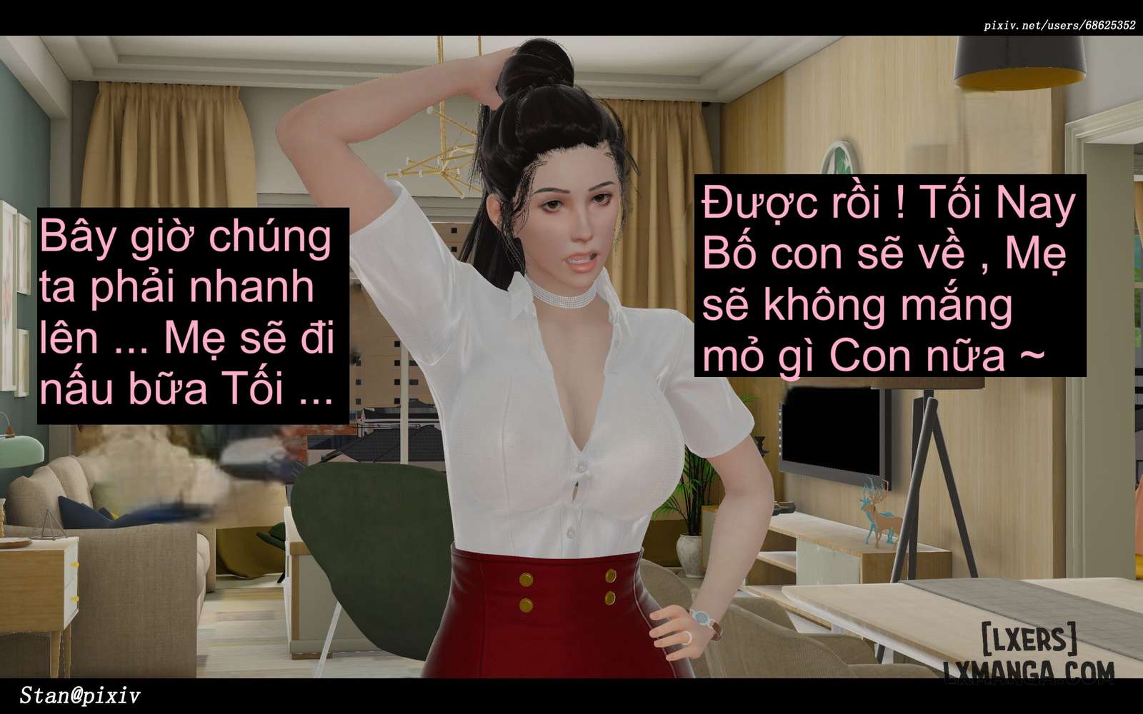 HentaiVN.net - Ảnh 4 - Story With My Mom - 3_chuong-1-3
