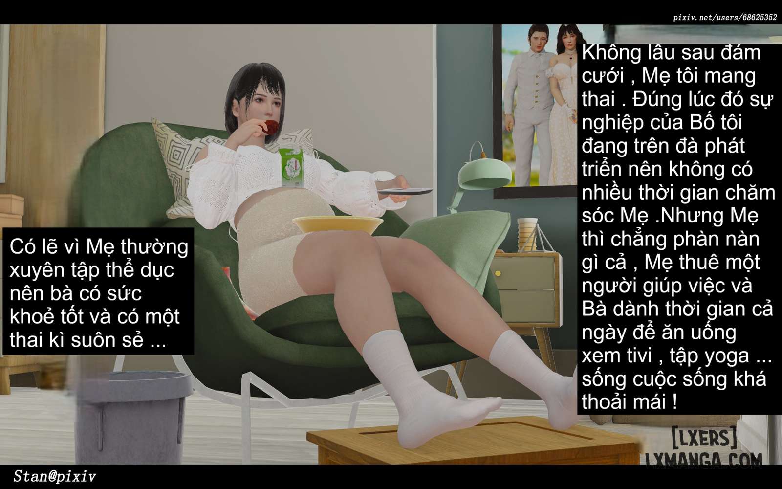 HentaiVN.net - Ảnh 12 - Story With My Mom - 3_chuong-1-3