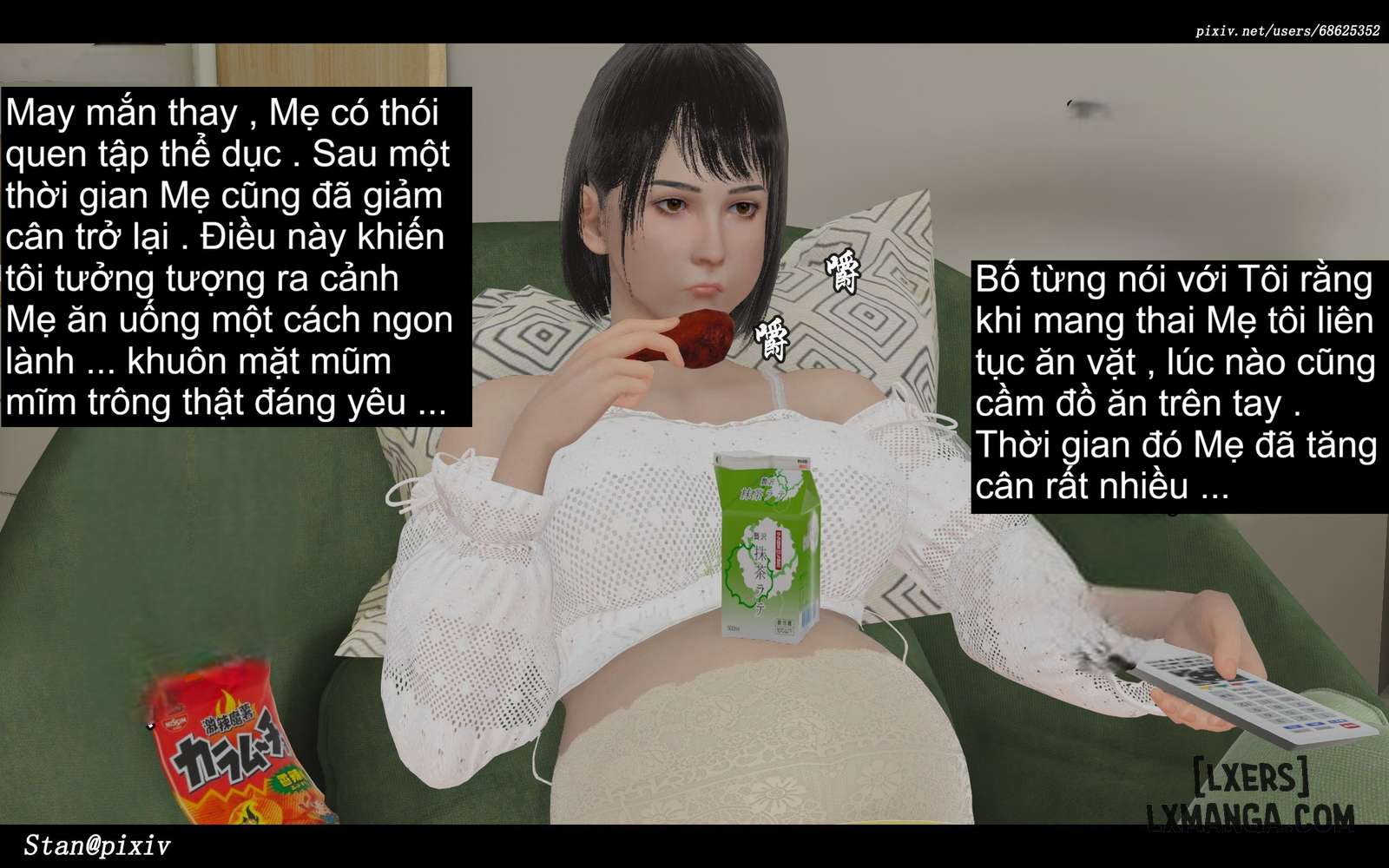HentaiVN.net - Ảnh 13 - Story With My Mom - 3_chuong-1-3
