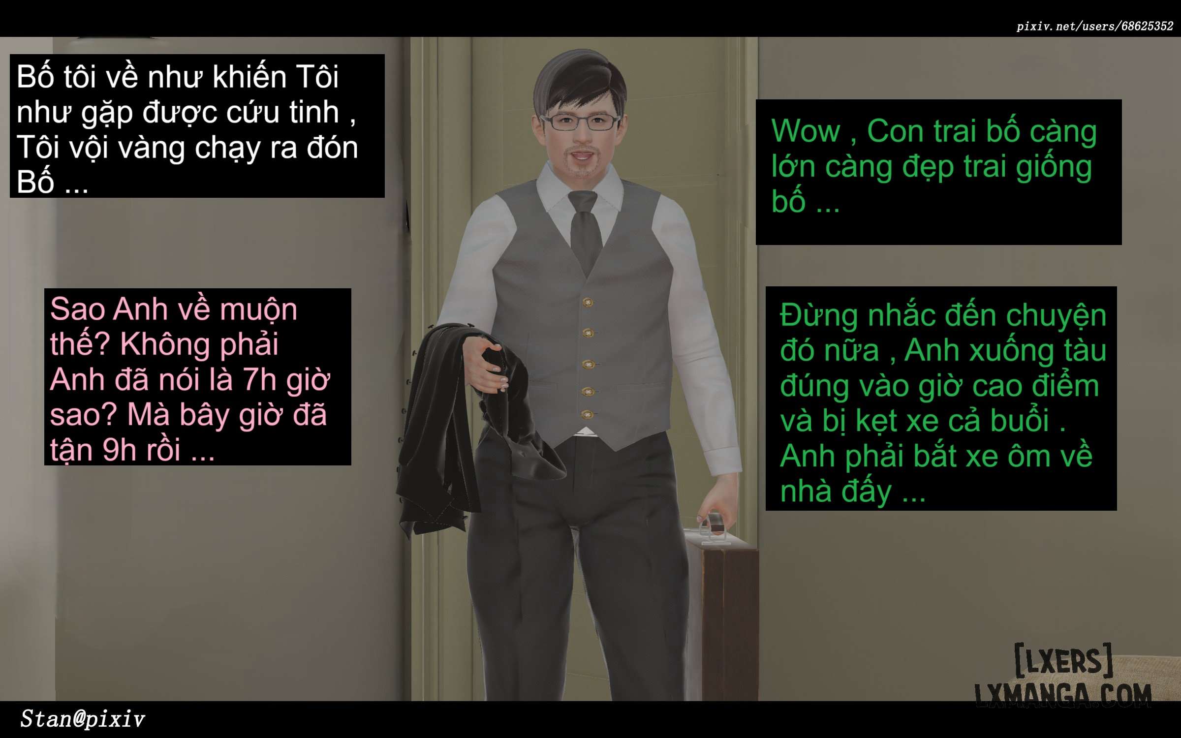 HentaiVN.net - Ảnh 14 - Story With My Mom - 3_chuong-1-3