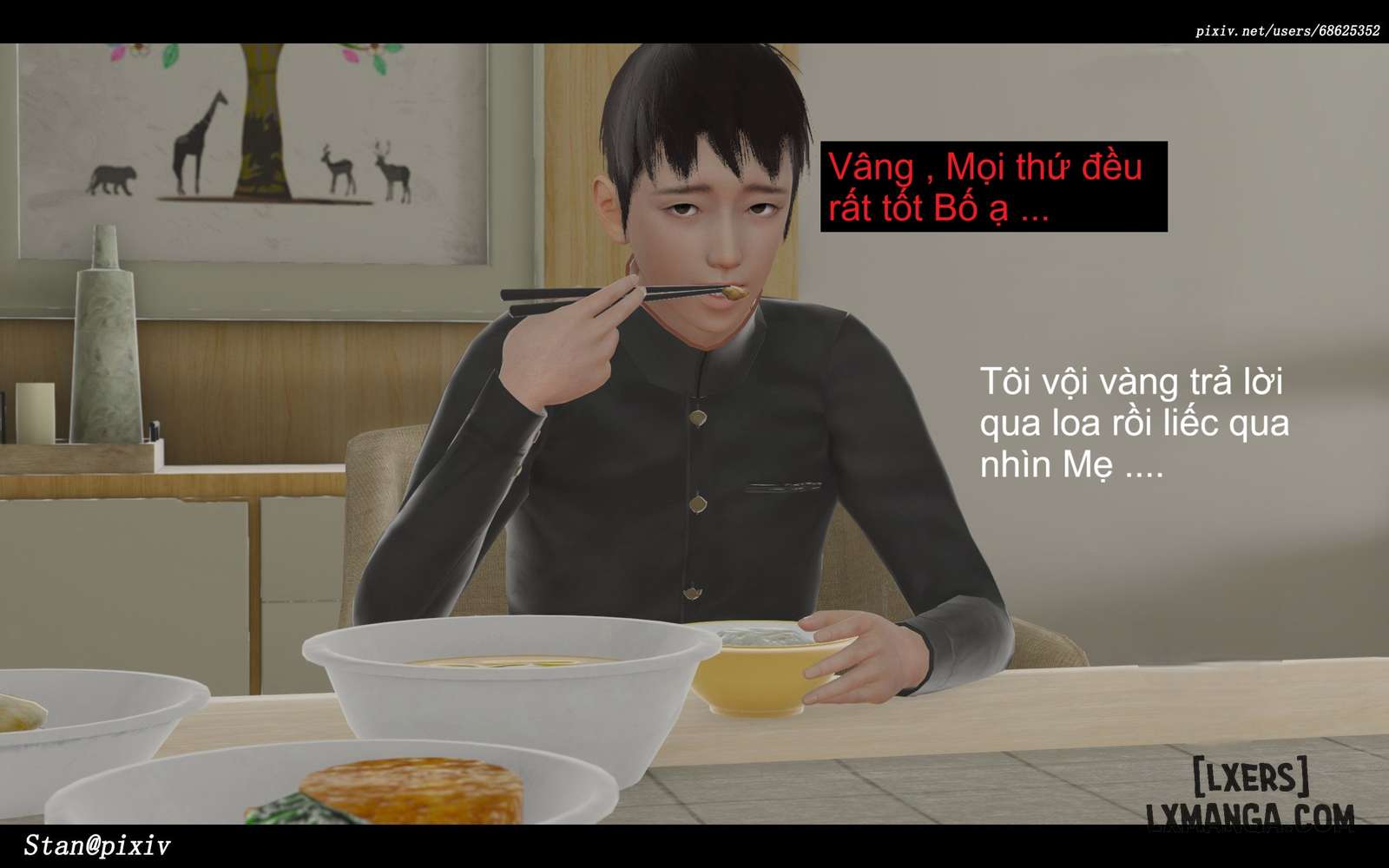 HentaiVN.net - Ảnh 18 - Story With My Mom - 3_chuong-1-3