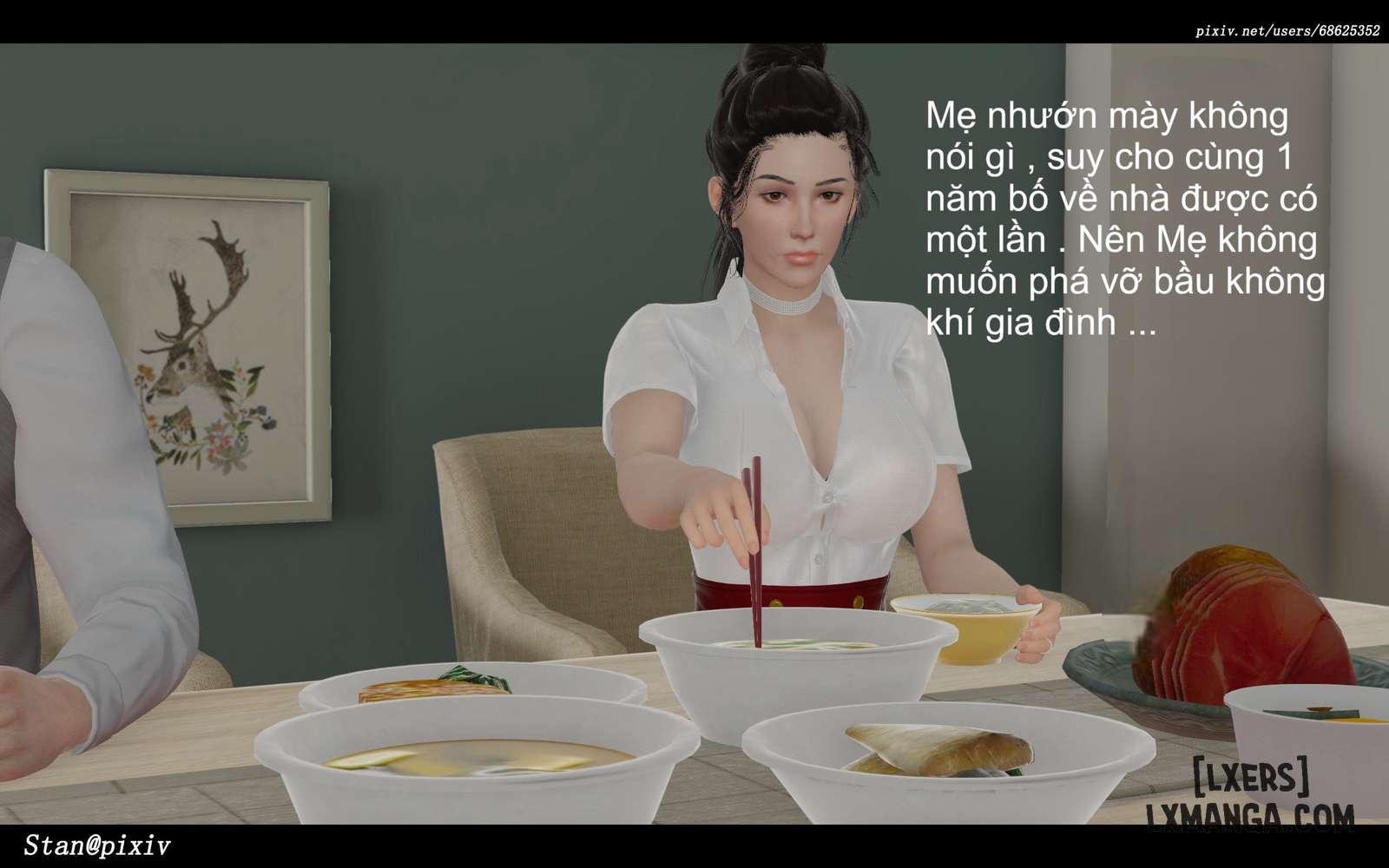 HentaiVN.net - Ảnh 19 - Story With My Mom - 3_chuong-1-3