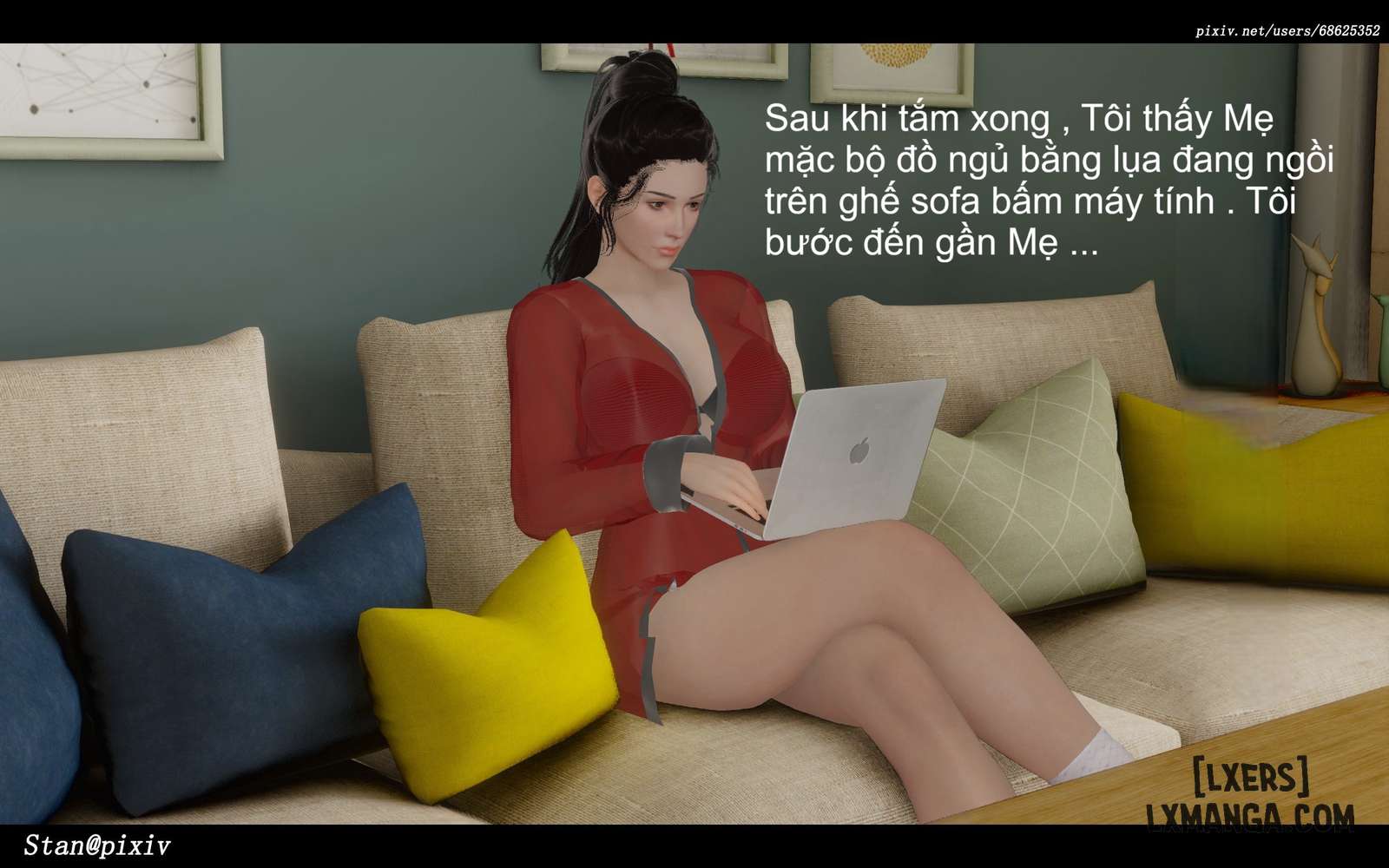 HentaiVN.net - Ảnh 24 - Story With My Mom - 6_chuong-2-2