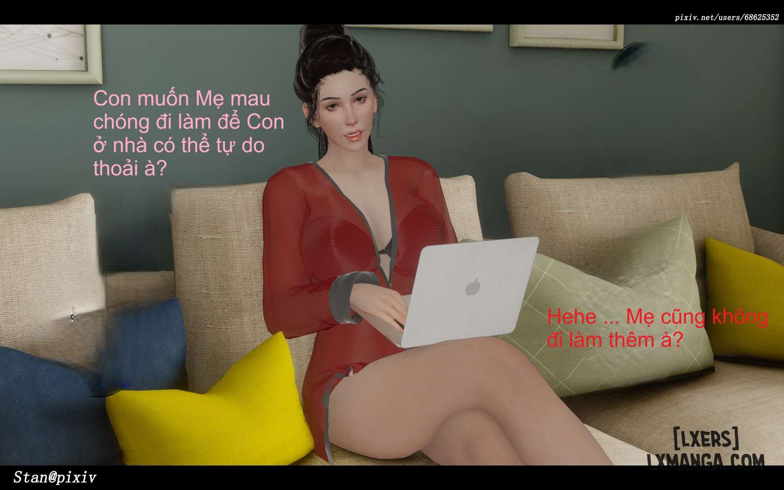 HentaiVN.net - Ảnh 26 - Story With My Mom - 6_chuong-2-2