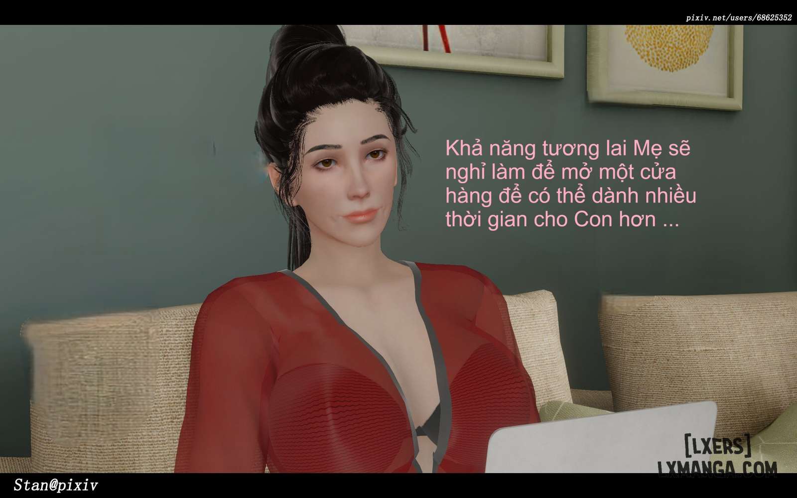 HentaiVN.net - Ảnh 28 - Story With My Mom - 6_chuong-2-2