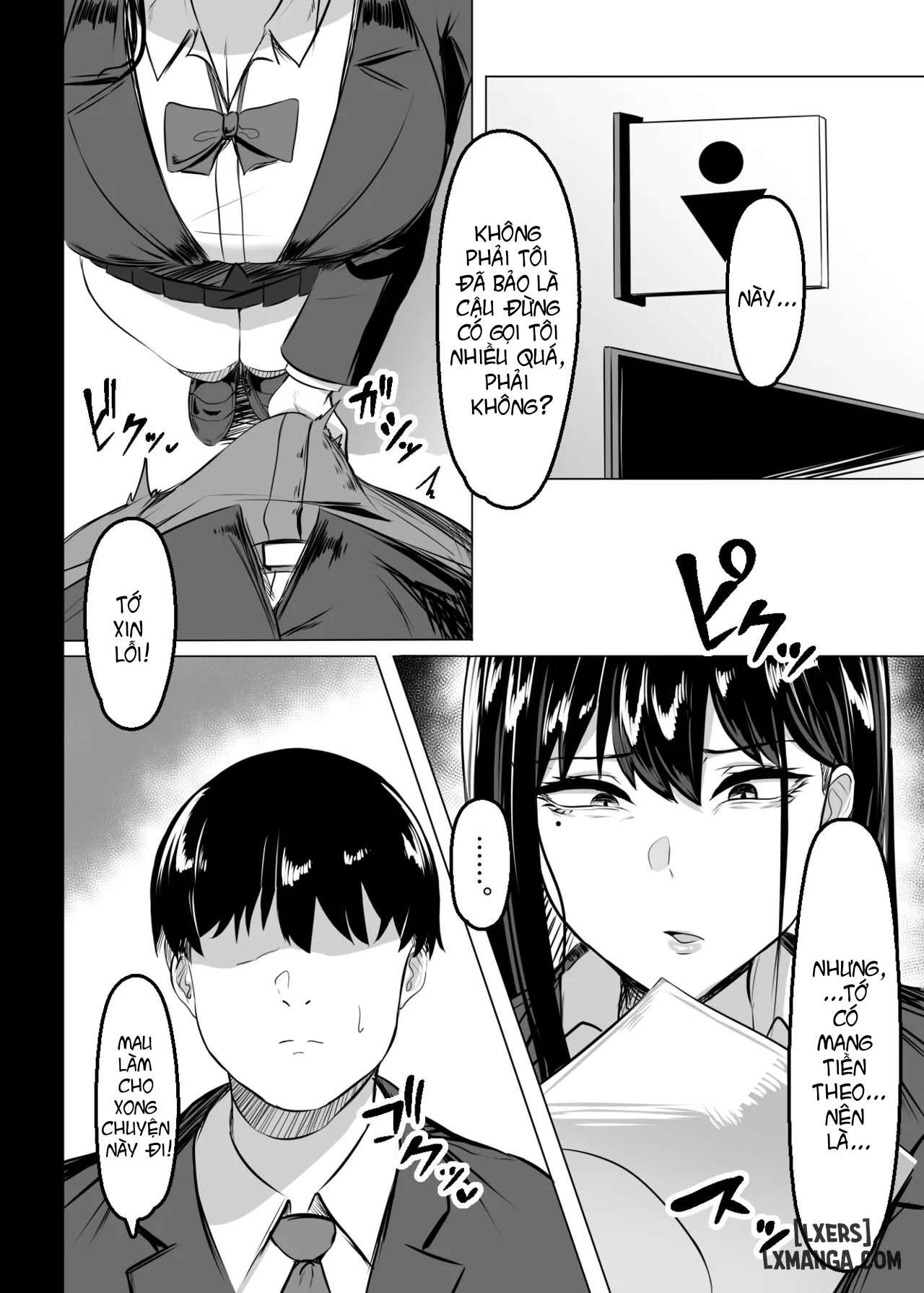 HentaiVN.net - Ảnh 3 - The Busty Gal in My Class - Chap 1