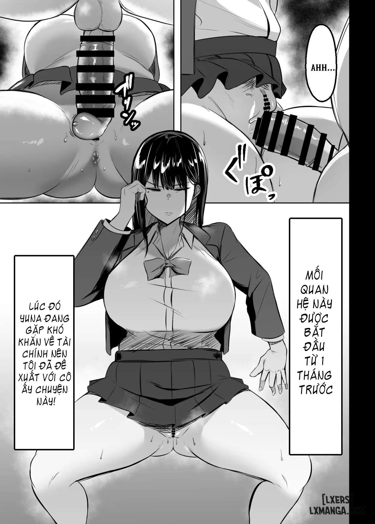 HentaiVN.net - Ảnh 6 - The Busty Gal in My Class - Chap 1