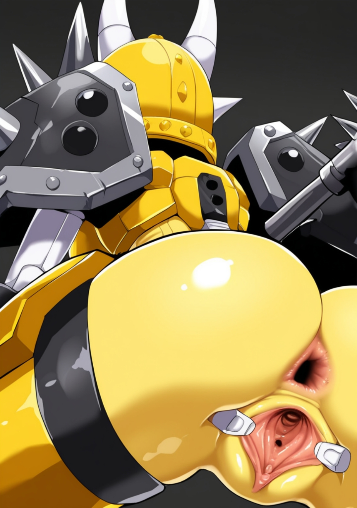 HentaiVN.net - Ảnh 4 - Thử nghiệm mô hình toku robot - Oni sister