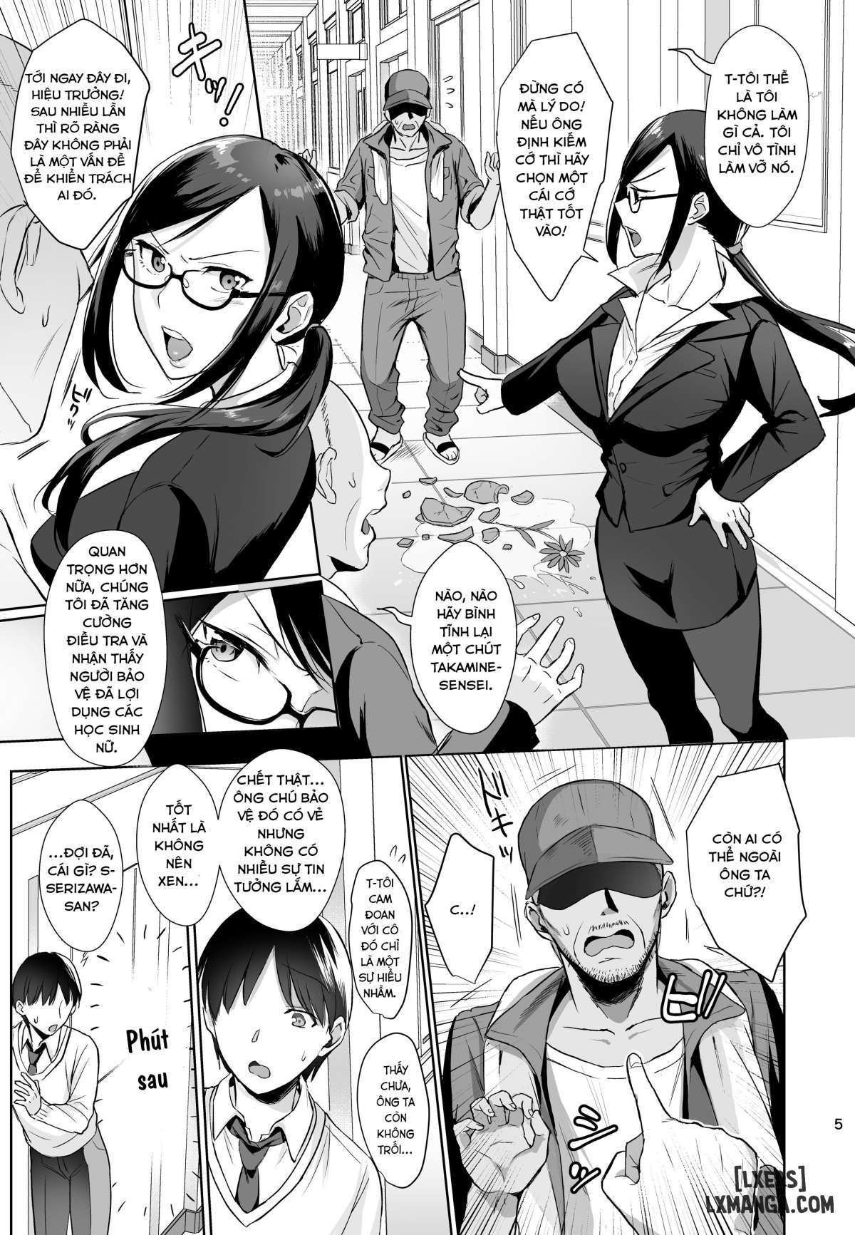 HentaiVN.net - Ảnh 4 - Toshoshitsu no Kanojo ~Seiso na Kimi ga Ochiru made - Chapter 1