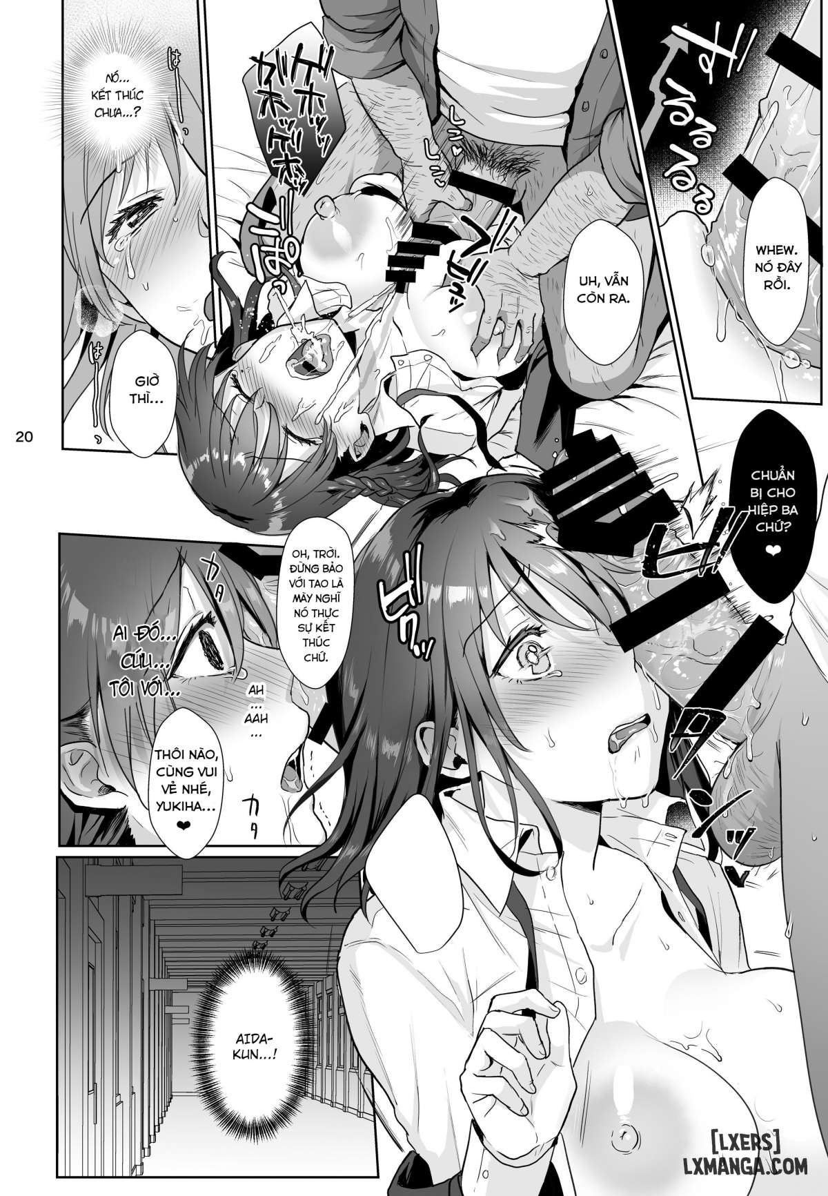 HentaiVN.net - Ảnh 19 - Toshoshitsu no Kanojo ~Seiso na Kimi ga Ochiru made - Chapter 1