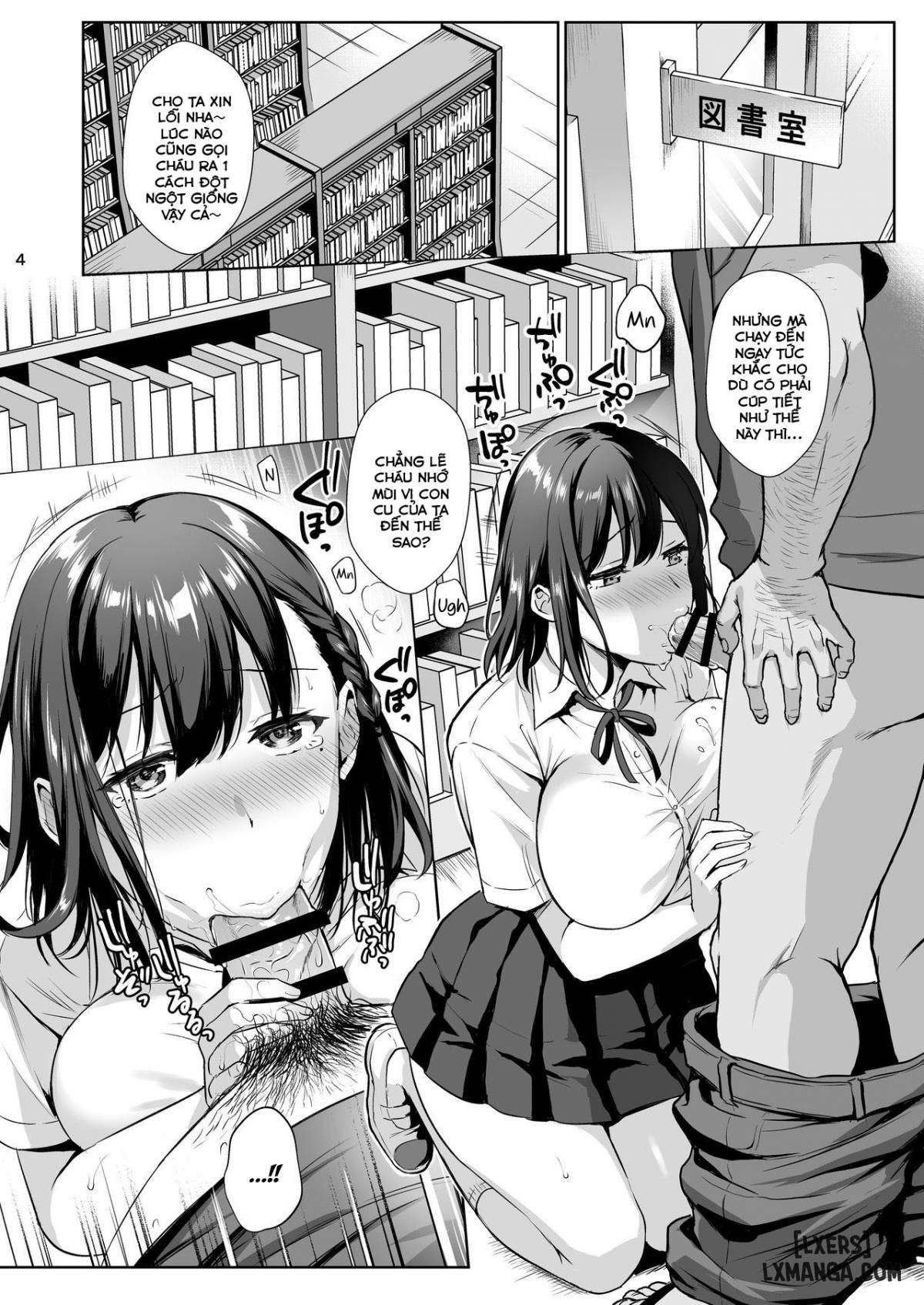 HentaiVN.net - Ảnh 5 - Toshoshitsu no Kanojo ~Seiso na Kimi ga Ochiru made - Chapter 2