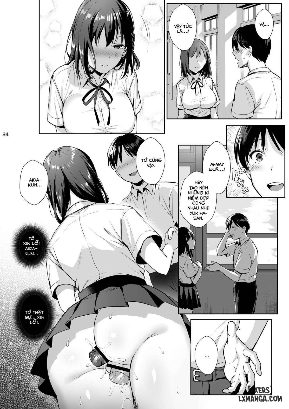 HentaiVN.net - Ảnh 28 - Toshoshitsu no Kanojo ~Seiso na Kimi ga Ochiru made - Chapter 2