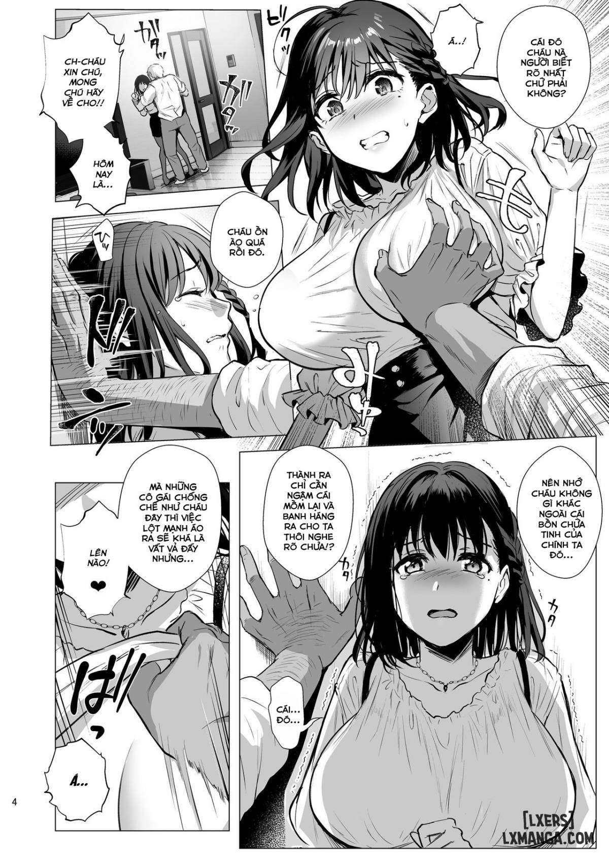 HentaiVN.net - Ảnh 5 - Toshoshitsu no Kanojo ~Seiso na Kimi ga Ochiru made - Chapter 3