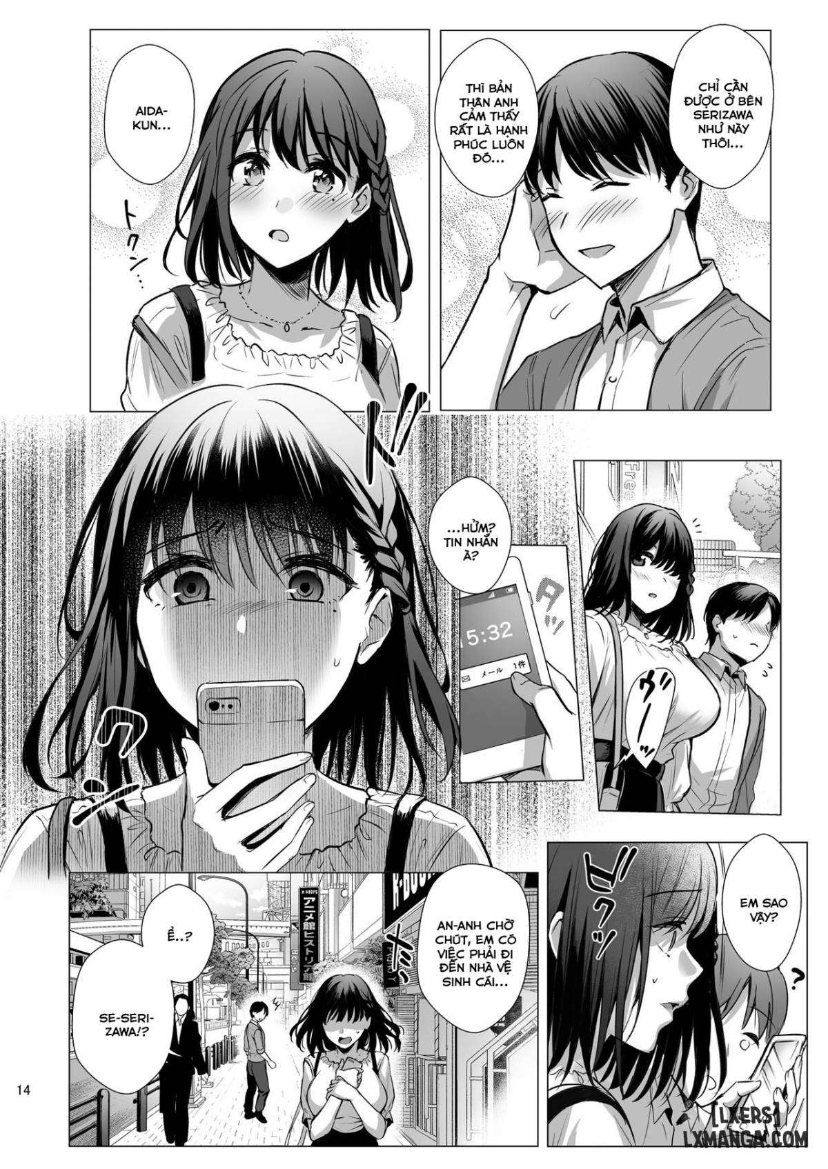 HentaiVN.net - Ảnh 14 - Toshoshitsu no Kanojo ~Seiso na Kimi ga Ochiru made - Chapter 3